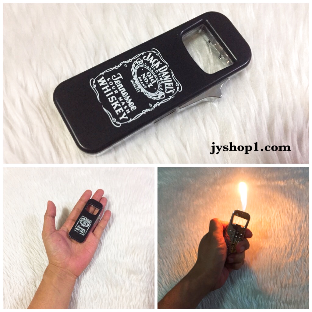 ไฟแช็คที่เปิดขวด Jack Daniels