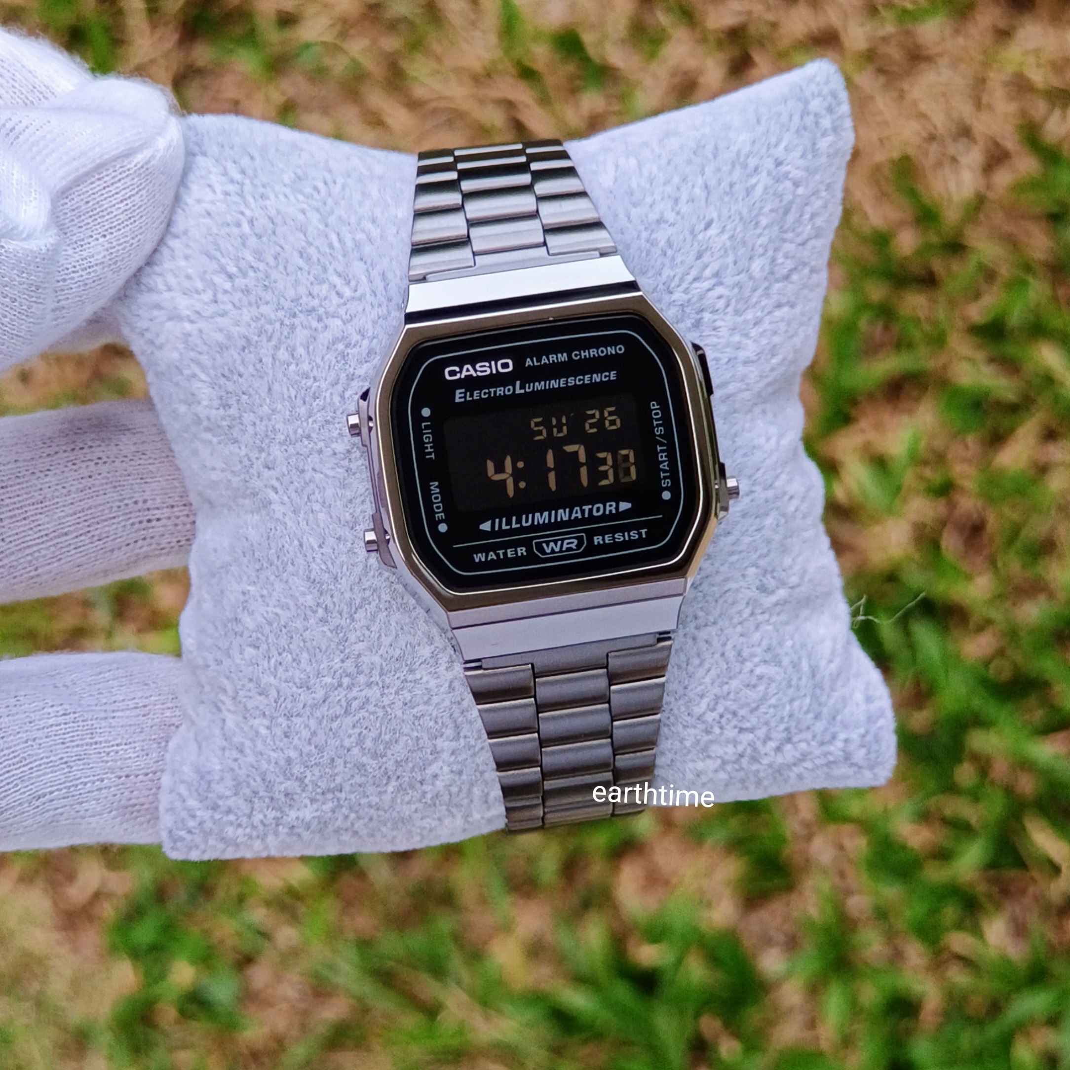 CASIO DATA BANK DIGITAL รุ่น A168WGG-1B