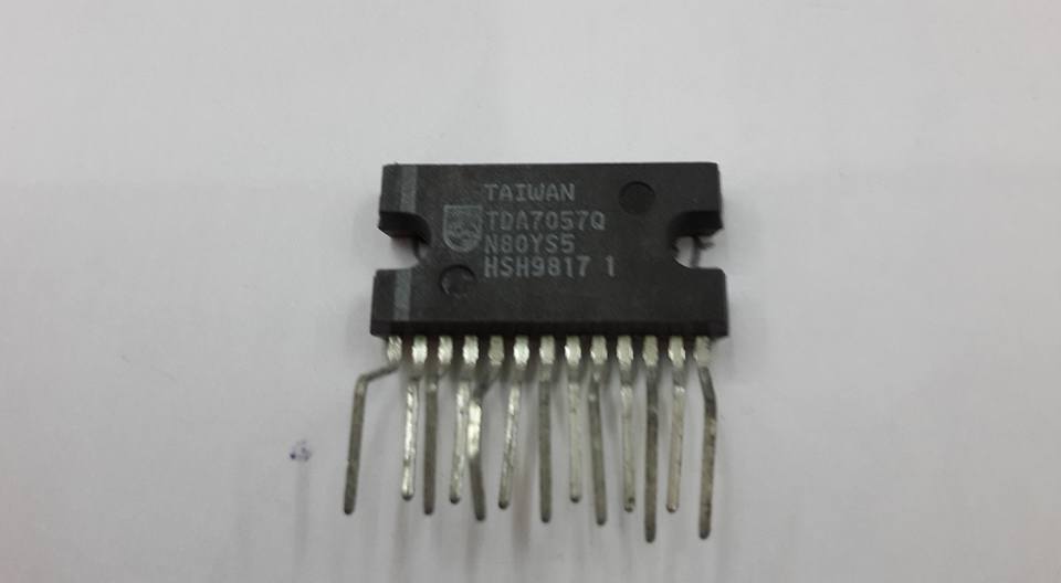 TDA7057Qไอซีขยายเสียงเพาว์เวอร์แอมป์ICยี่ห้อPHILPSราคาตัวล่ะ