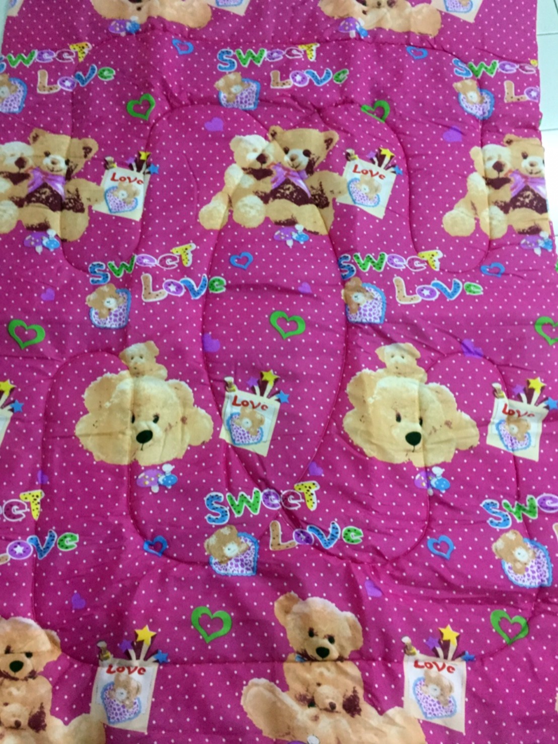 จำหน่ายผ้าห่มนวม ผ้านวม 5 ฟุต หนาหุ่ม ห่มสบาย ผ้านวมราคาส่ง