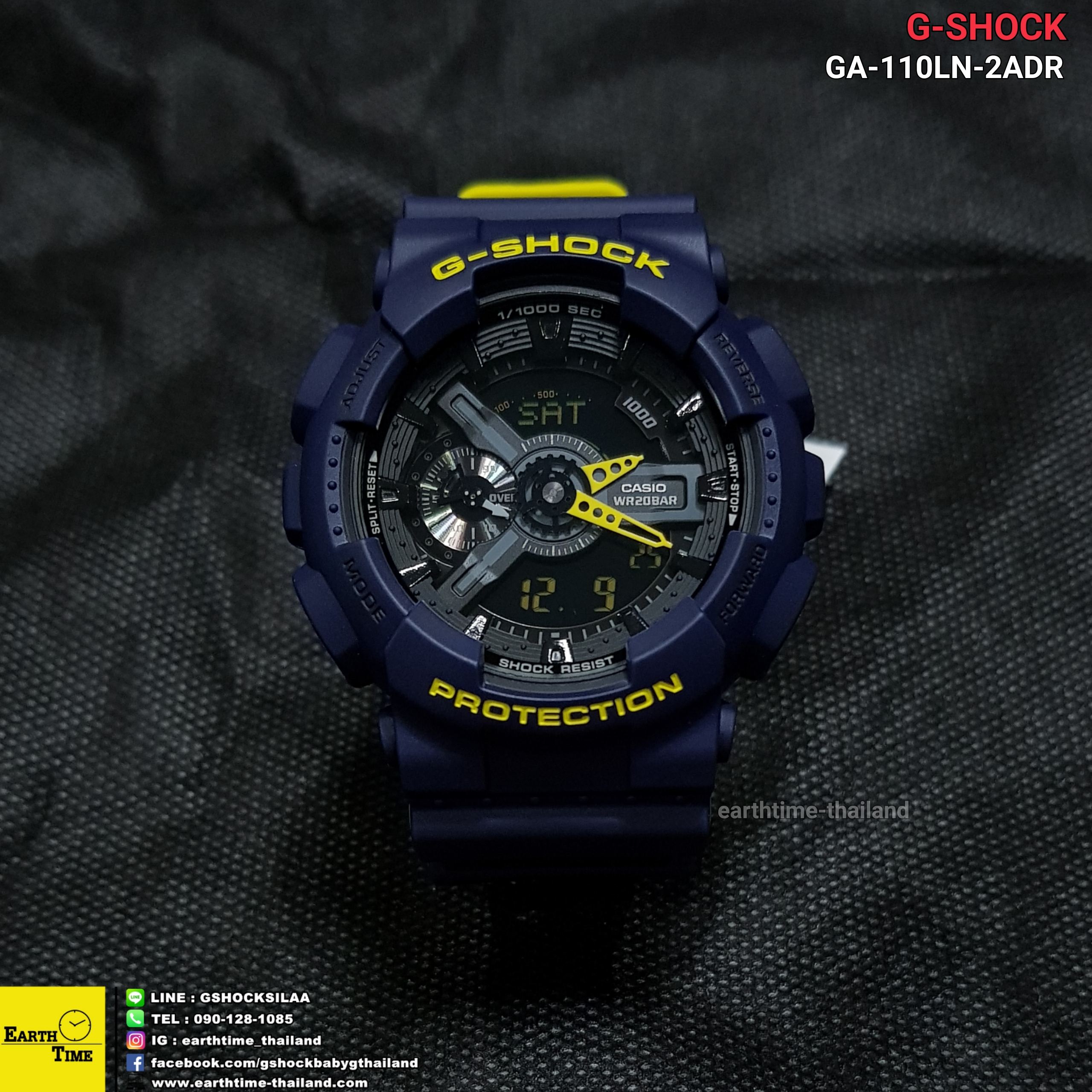 G-Shock ของใหม่แท้100% รับประกัน 1 ปี GA-110LN-2ADR