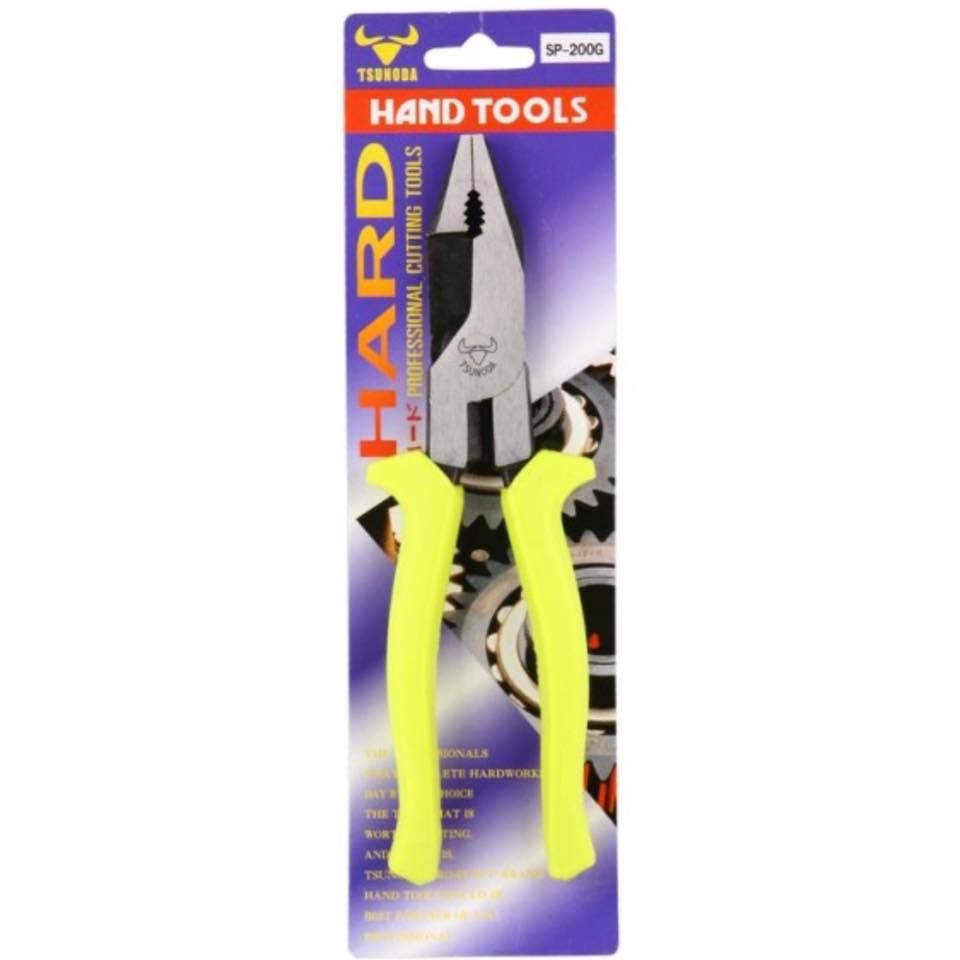 คีมใช้สามอย่าง ตรา หัววัวกระทิง TSUNODA 8"