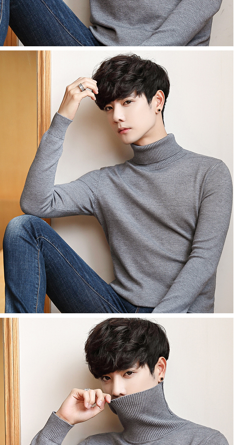 เสื้อคอเต่าขนกระต่ายผสมวุลผู้ชาย (ใช้ได้ทั้งผู้หญิง และผู้ชายคะ)