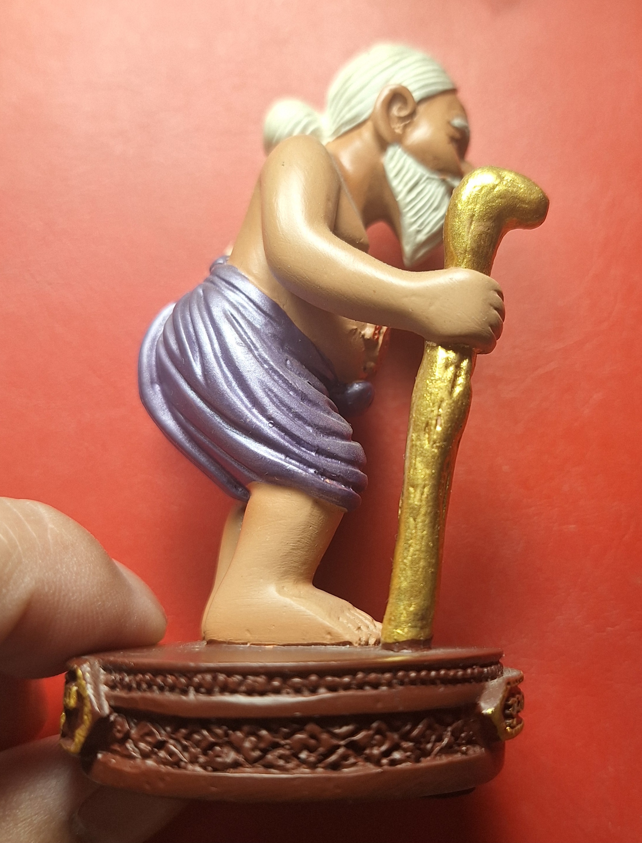 หลวงพ่อสมพงษ์ วัดใหม่ปิ่นเกลียว ชูชกมหาลาภ ขนาดบูชา(องค์ที่1)