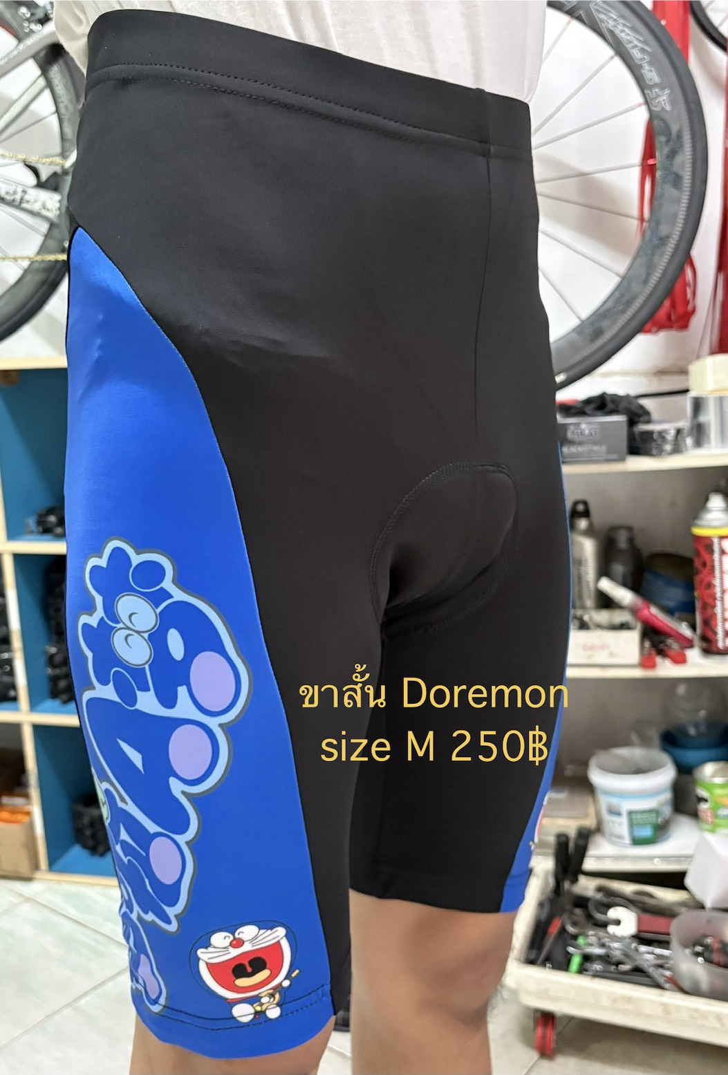 กางเกงปั่นจักรยาน Doremon Size M