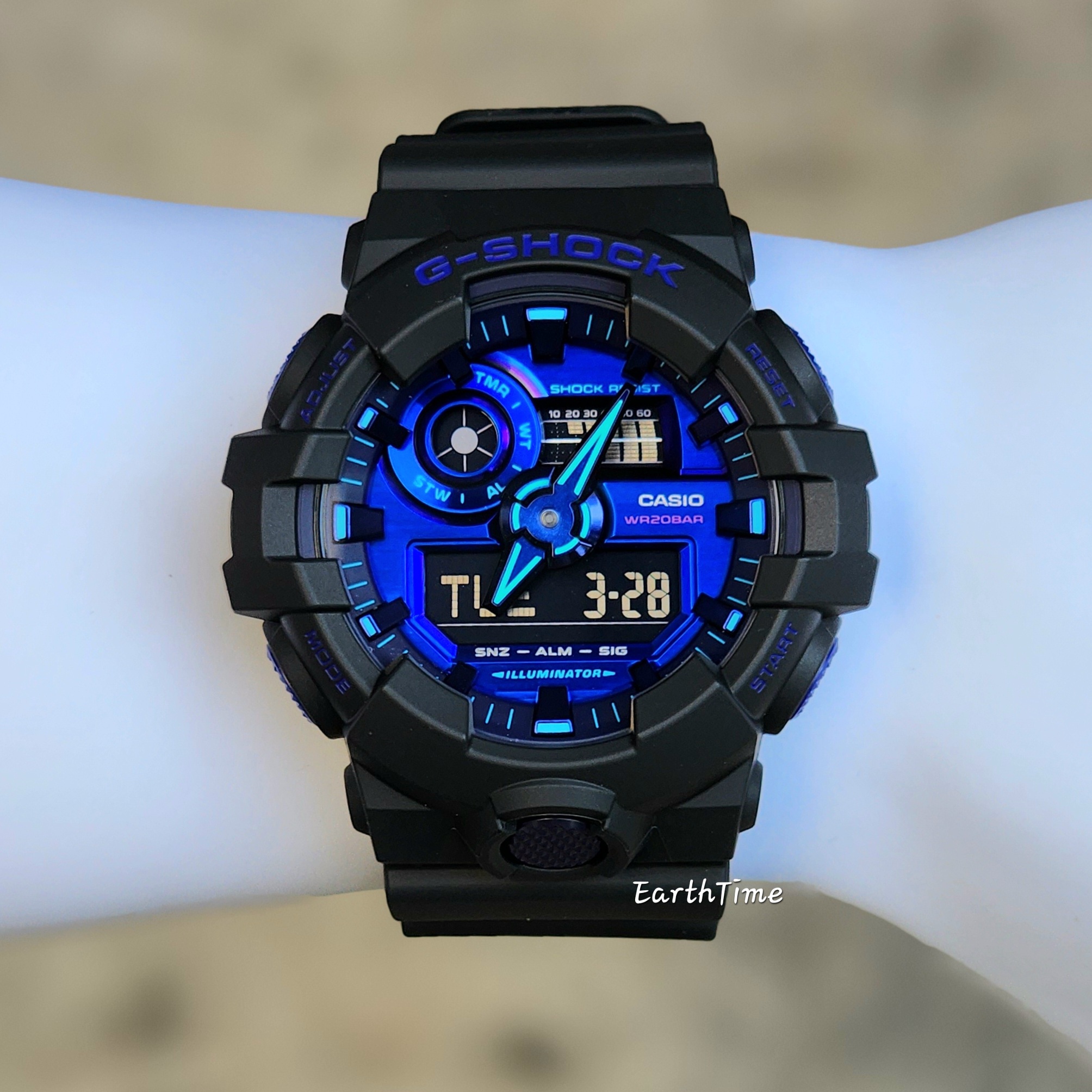 GA-700VB-1A l Virtual Blue Analog-Digital Series l ของใหม่แท้100%