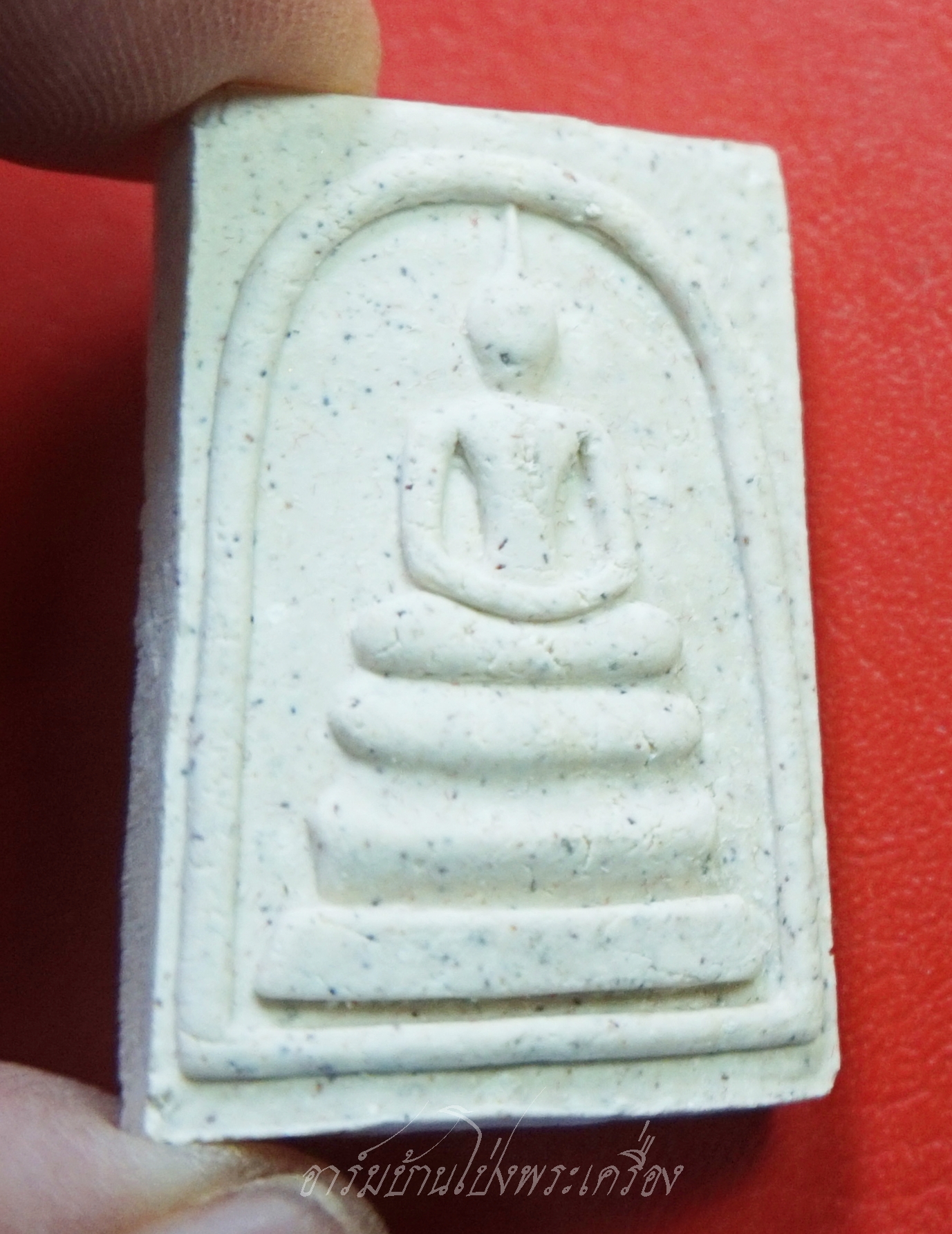 พระสมเด็จพิมพ์ทรงเจดีย์ พระปฐมเจดีย์ เนื้อผงกระเบื้องเก่า๑๕๕ปี กล่องเดิม(องค์ที่1)