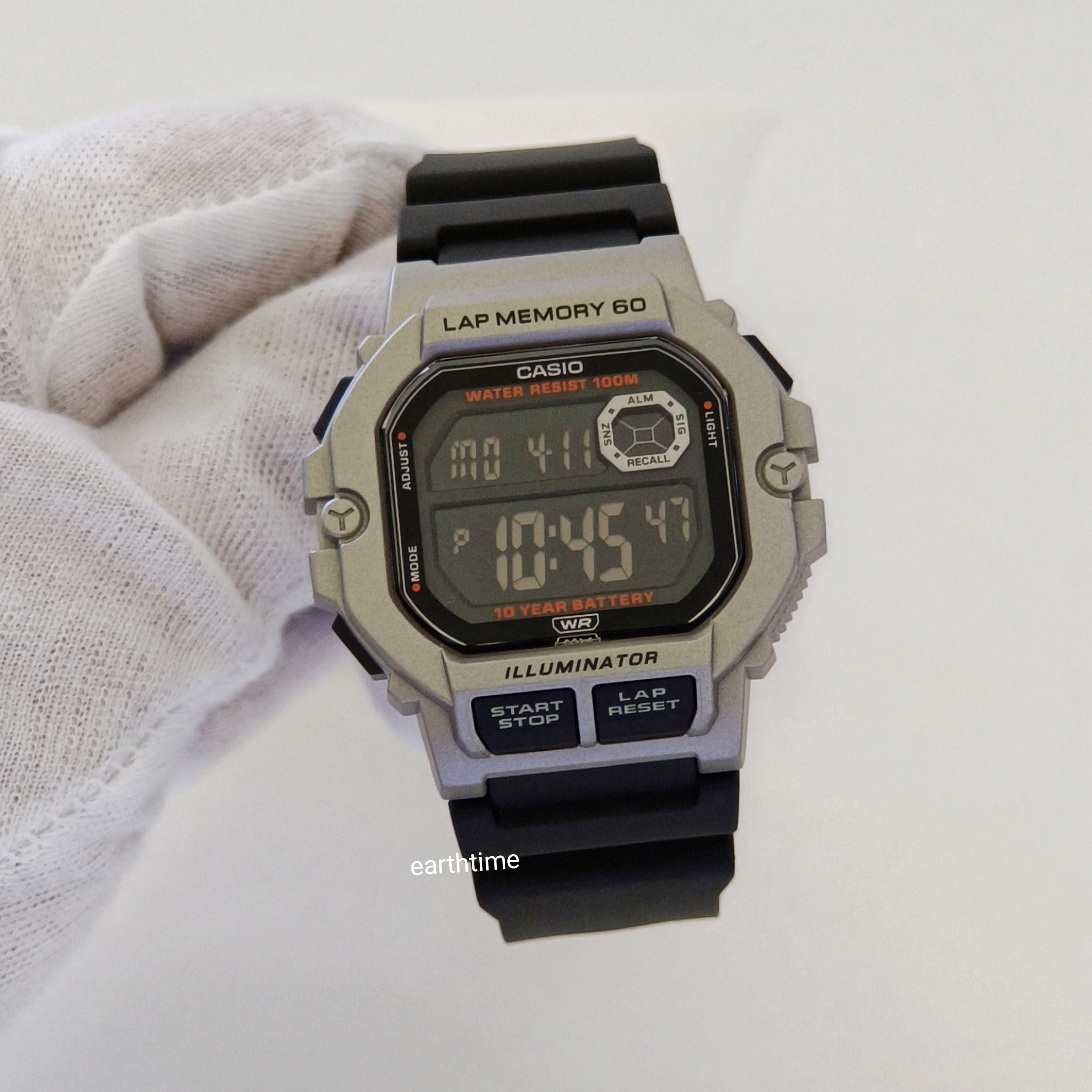 WS-1400H-1BV l CASIO l สายเรซิ่น