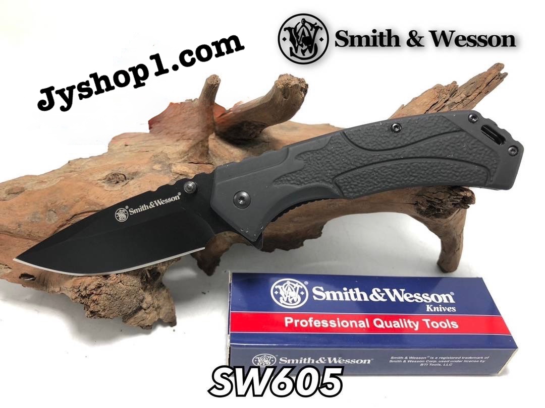 มีดพับ มีดพก Smith&Wesson SW605