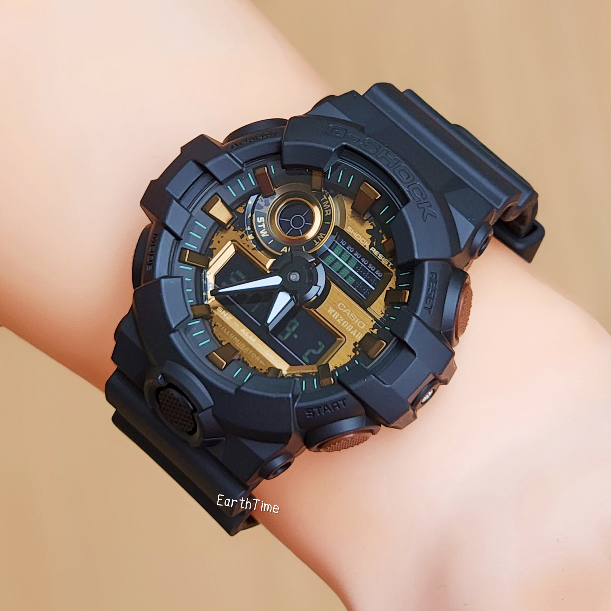 GA-700RC-1A l Teal and Brown Rust Series l G-SHOCK