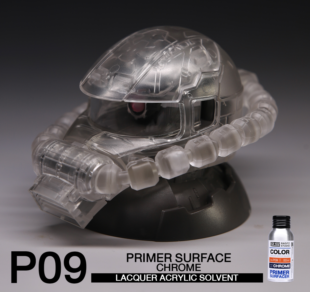 (RS-Raditz) Surfacer Primer P09 Primer Surface Chrome 60ml