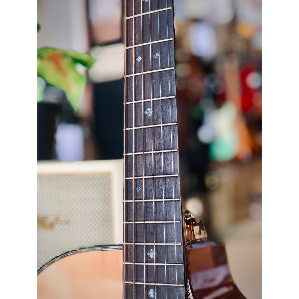 ไม้แท้ทั้งตัว! กีต้าร์โปร่งไฟฟ้า Resonance รุ่น R01 สีไม้