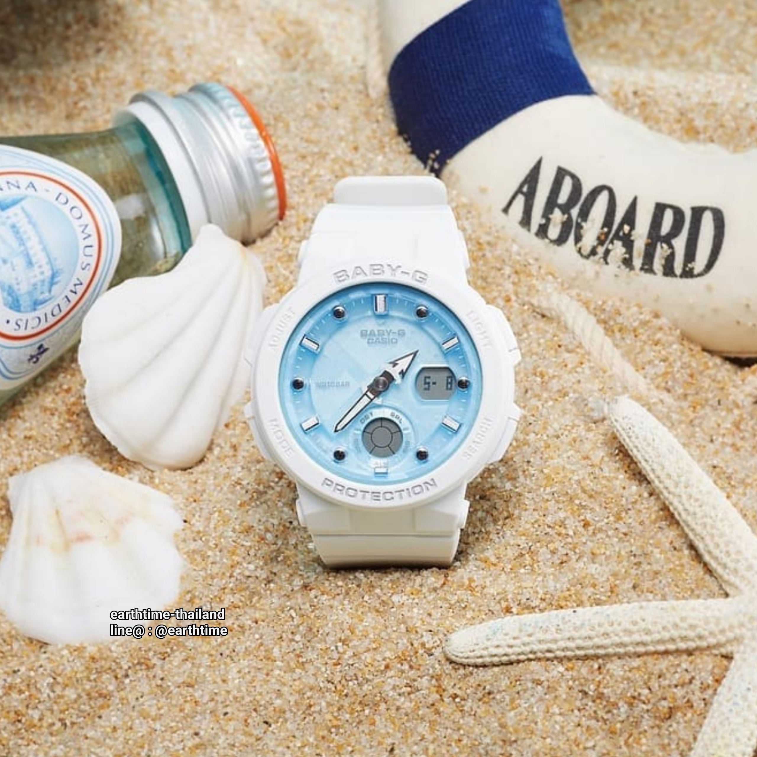 Baby-G Beach Style Series ของใหม่แท้100% รับประกัน 1 ปี BGA-250-7A1DR
