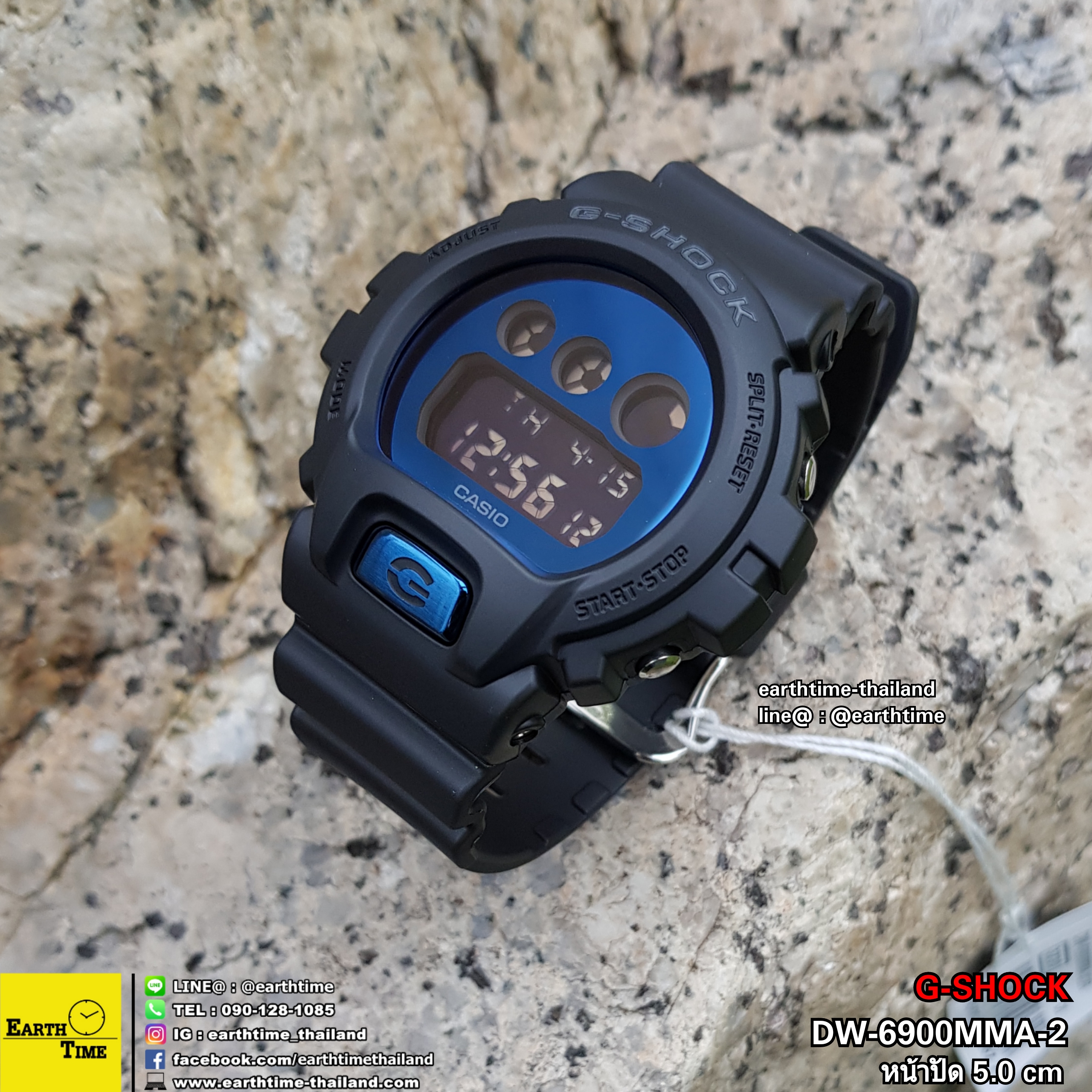 G-Shock Metallic Mirror Faces ของใหม่แท้100% รับประกัน 1 ปี DW-6900MMA-2DR