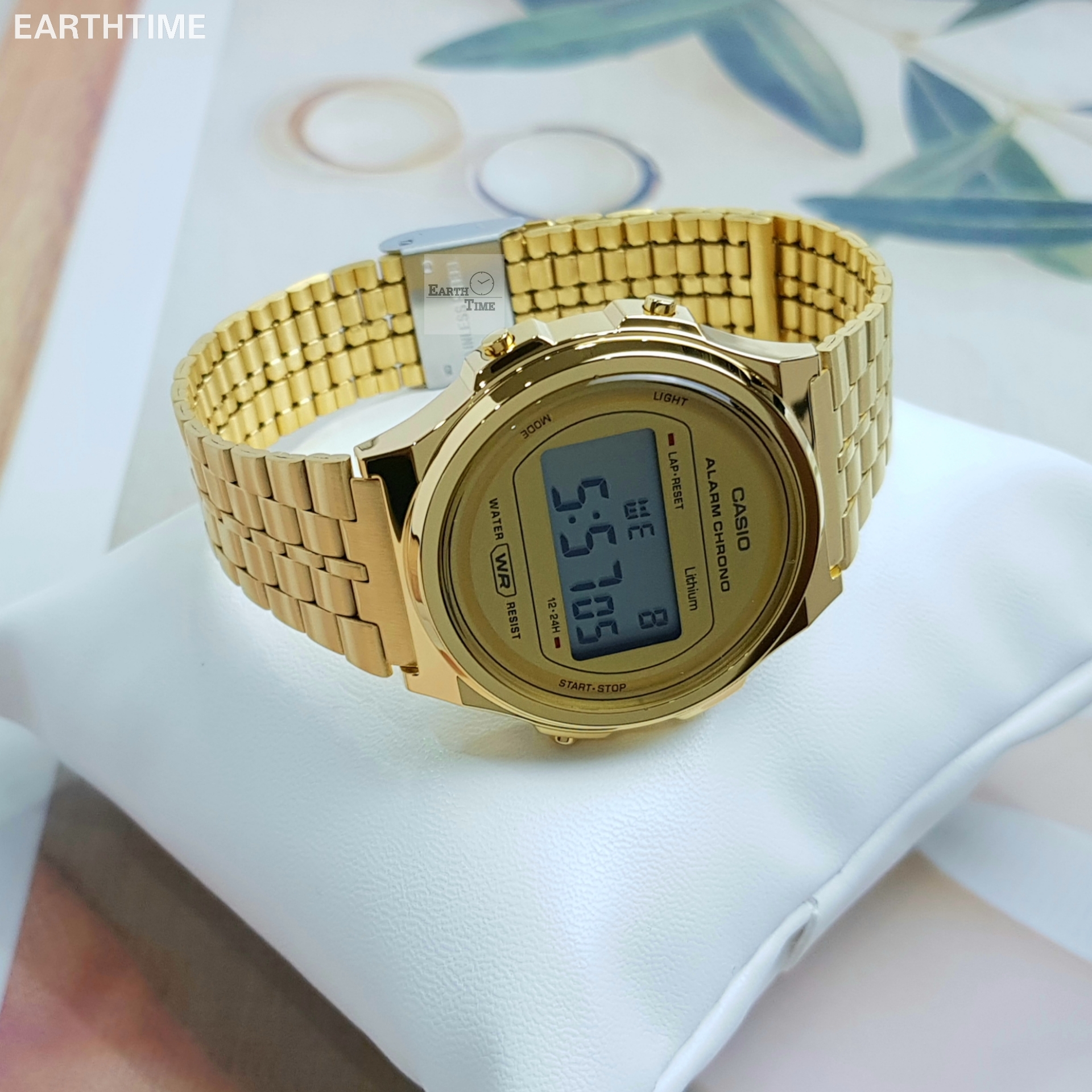 CASIO รุ่น A171WEG-9A / DATA BANK DIGITAL