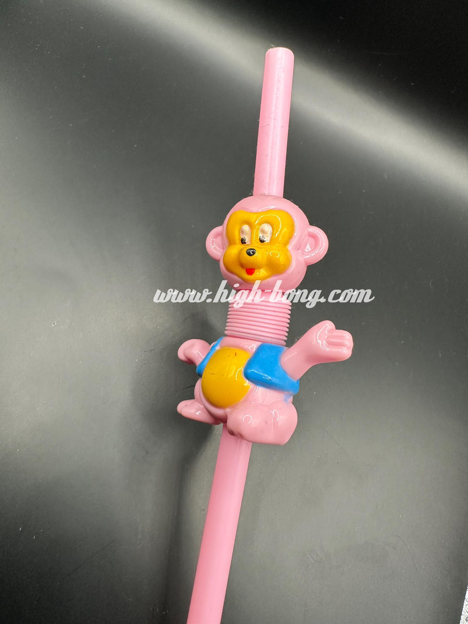 หลอดยืดหยุ่นหักงอได้ลายการ์ตูน(22 cm.)