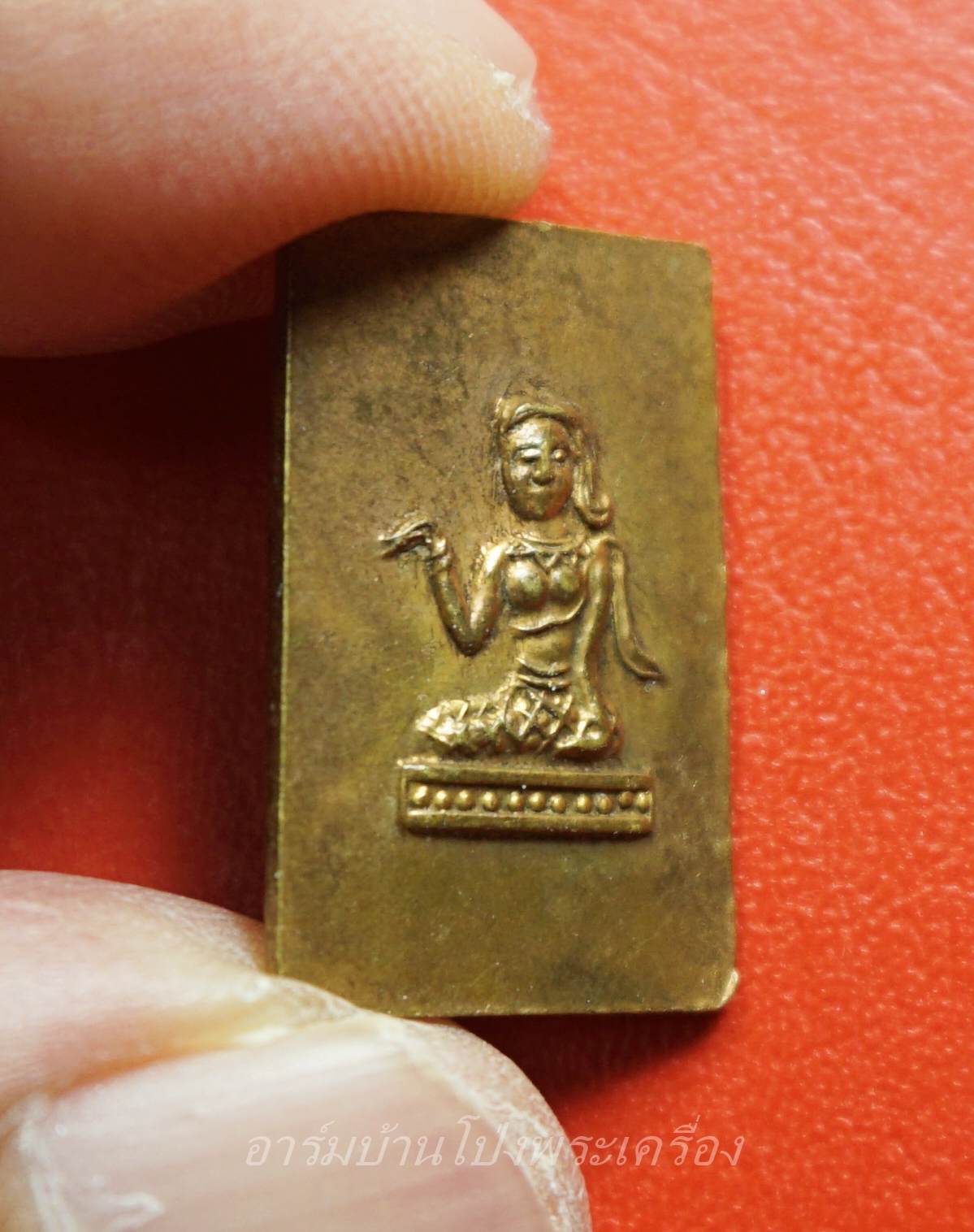 สมเด็จ คะแนน หูบายศรี หลังนางกวัก เนื้อฝาบาตร ไม่ทราบที่(องค์ที่1)