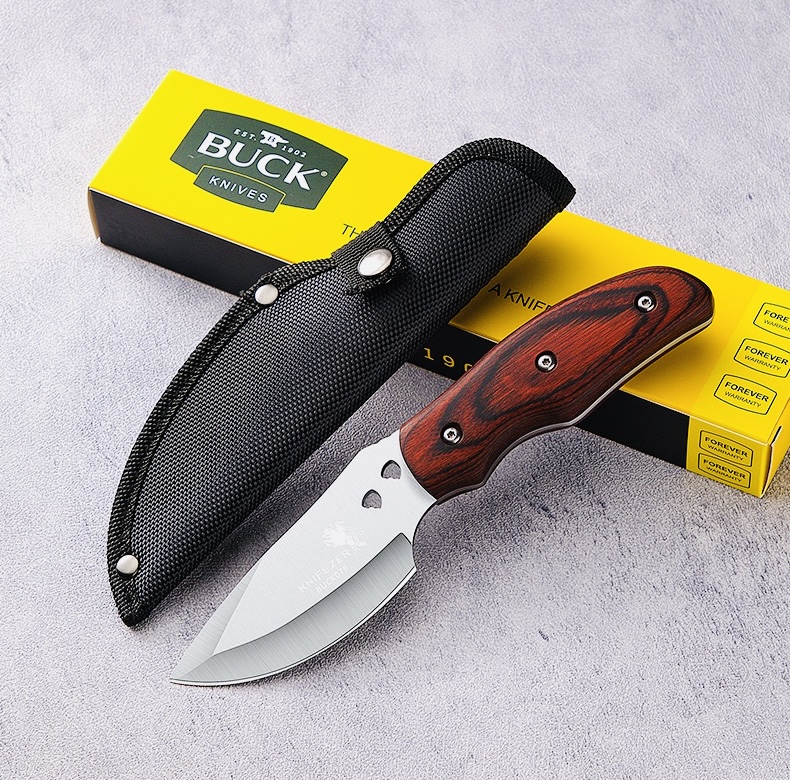 มีดเดินป่า มีดใบตาย Buck Rocky Mountain