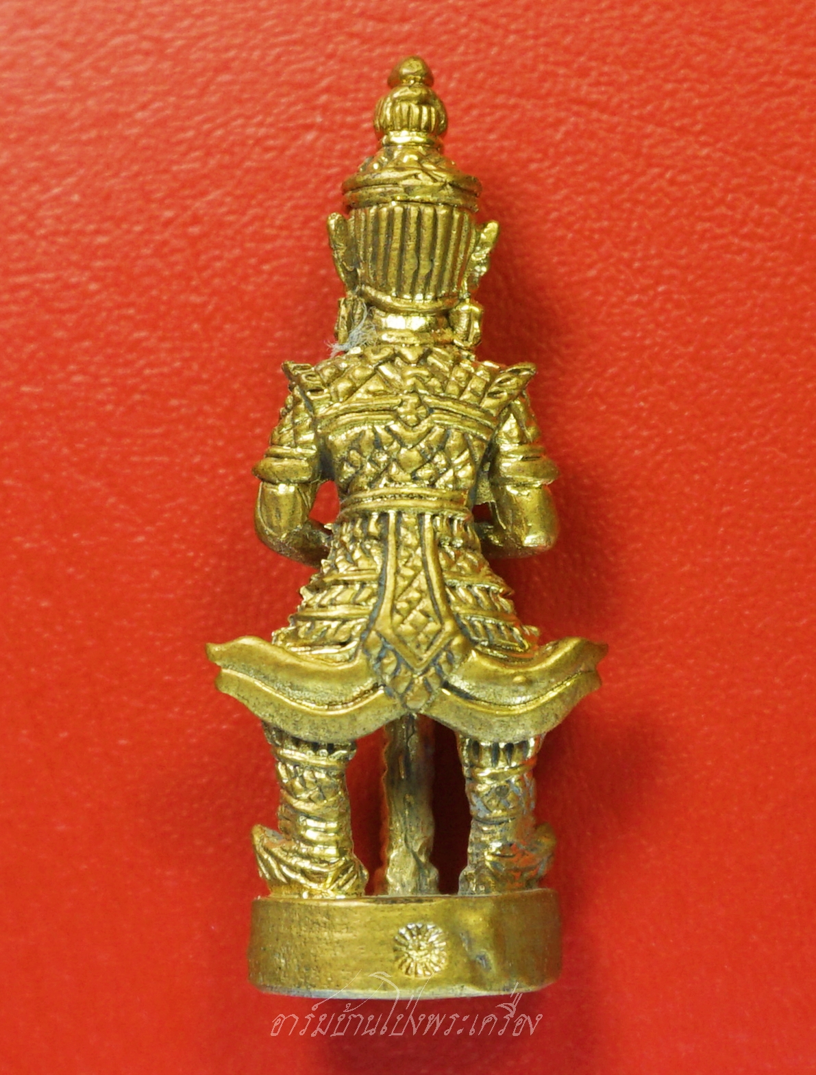 ท้าวเวสสุวรรณ หลวงปู่หมุน ฐิตสีโล วัดบ้านจาน จ.ศรีสะเกษ พศ.๒๕๓๙ เนื้อฝาบาตร(องค์ที่1)