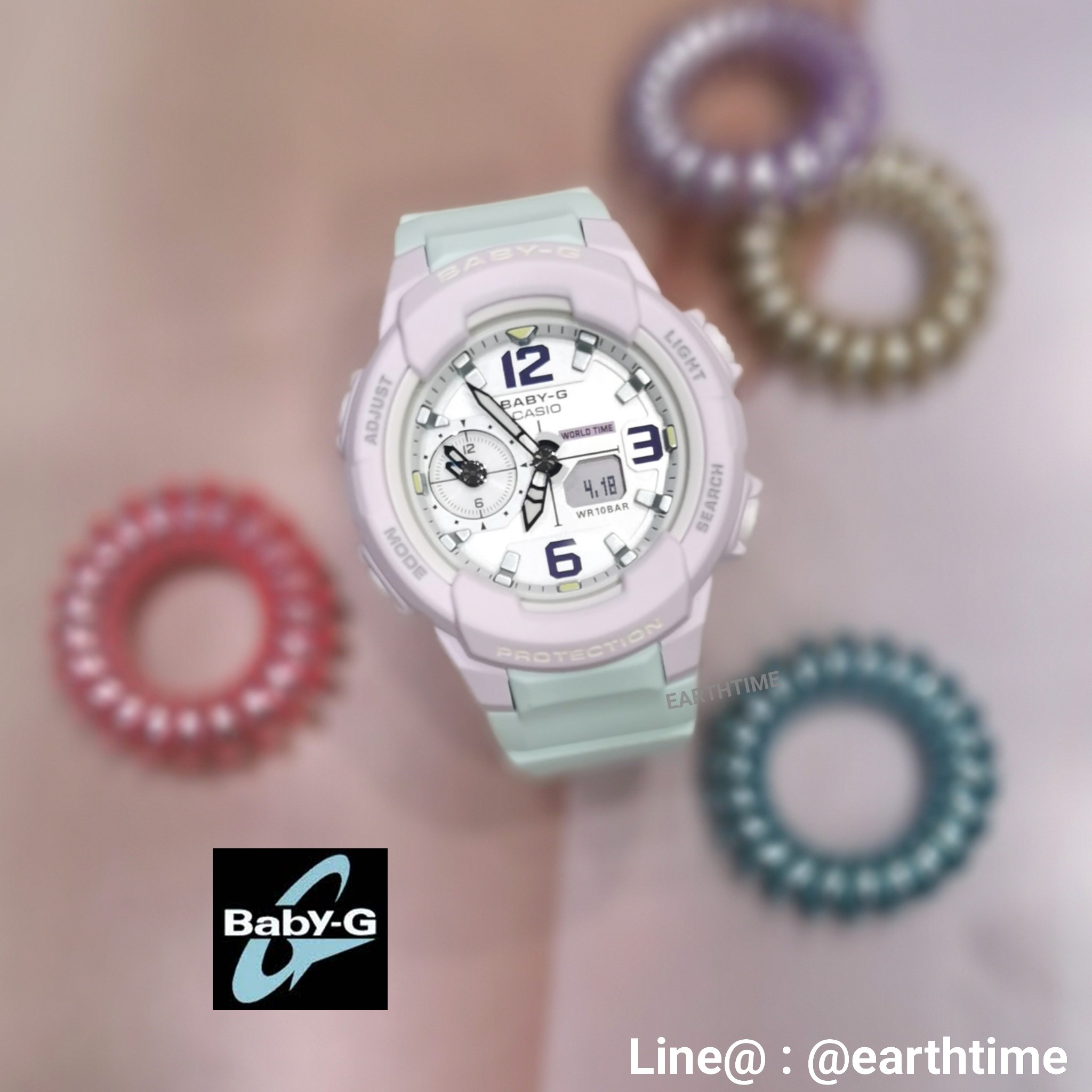 Baby-G ของใหม่แท้100% รับประกัน 1 ปี BGA-230PC-6BDR