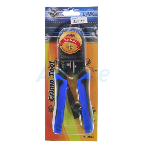 Network Tool & Tester คีมเข้าหัวสายแลน คีมเข้าหัวสาย Lan ตัวผู้ RJ45/RJ11 Link รุ่น TL-1103