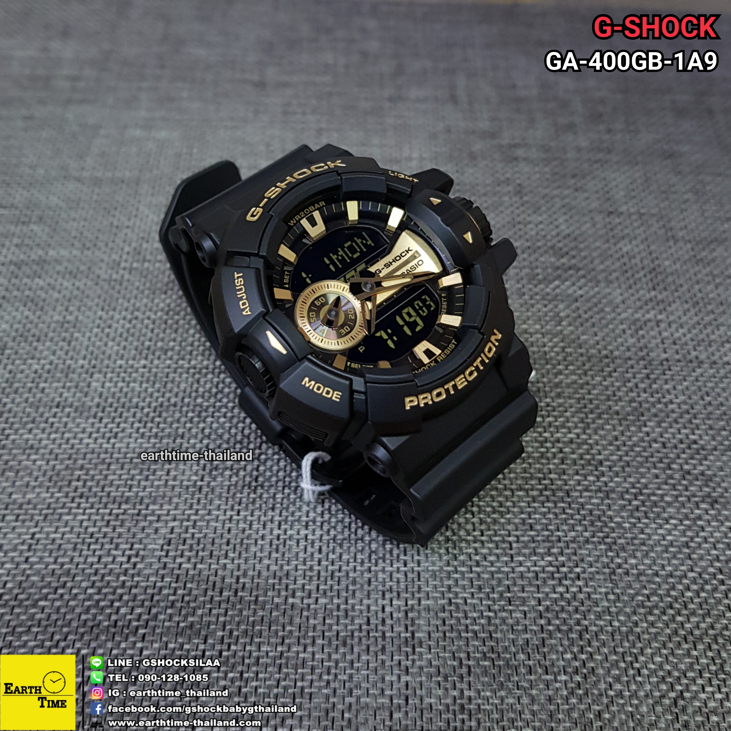 G-Shock ของใหม่แท้100% รับประกัน 1 ปี GA-400GB-1A9DR