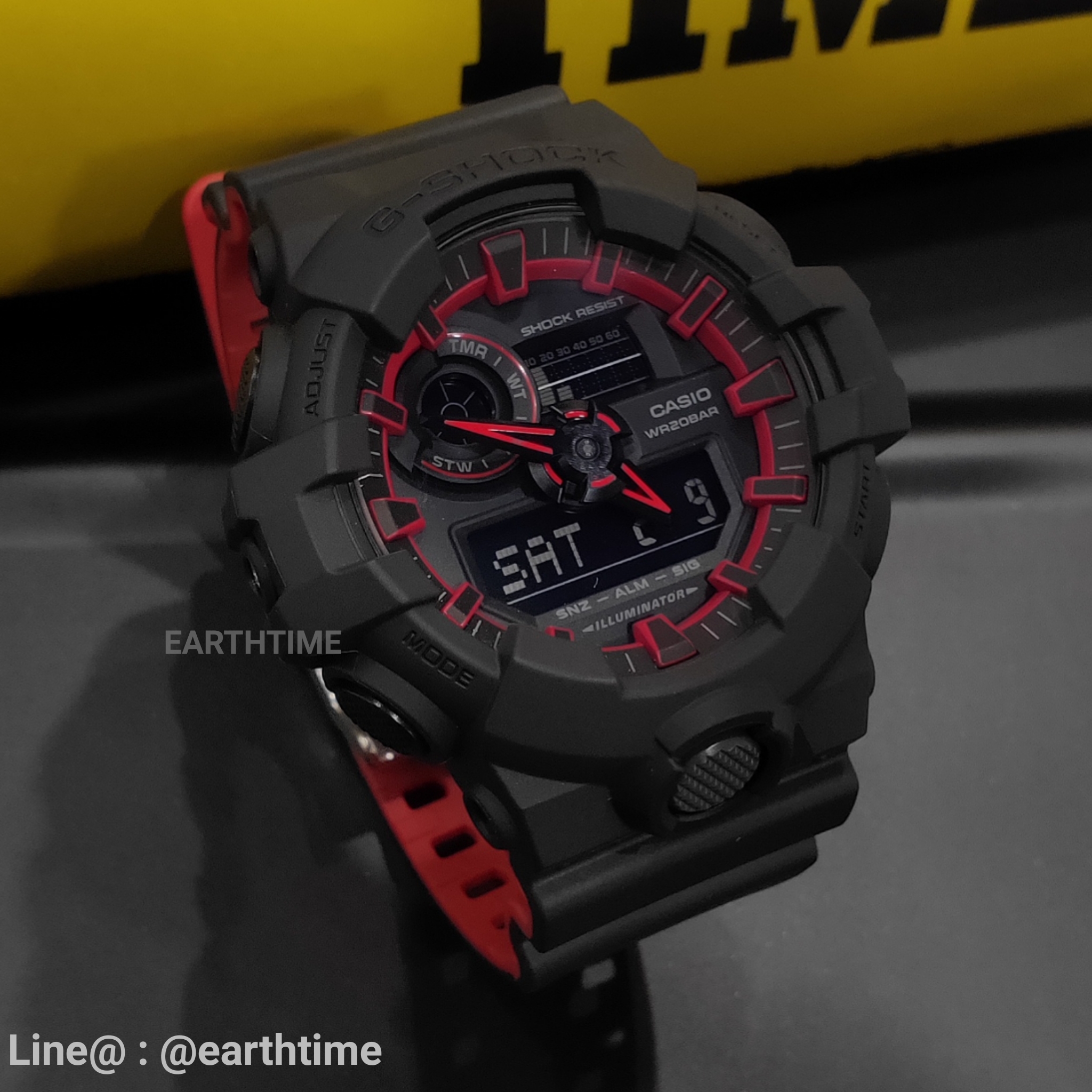 G-Shock ของใหม่แท้100% รับประกัน 1 ปี GA-700SE-1A4DR
