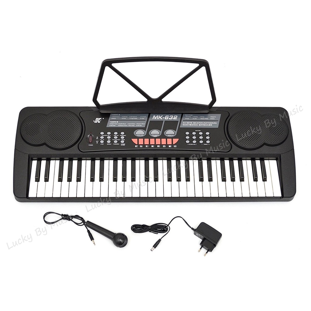 MK-632 54 คีย์ | Ellen 61 คีย์ ✅ มีช่องเสียบ ไมค์ มีลำโพงในตัว ใช้การเรียนการสอนได้ /เลือกเซ็ทได้ *รับประกันศูย์ไทย