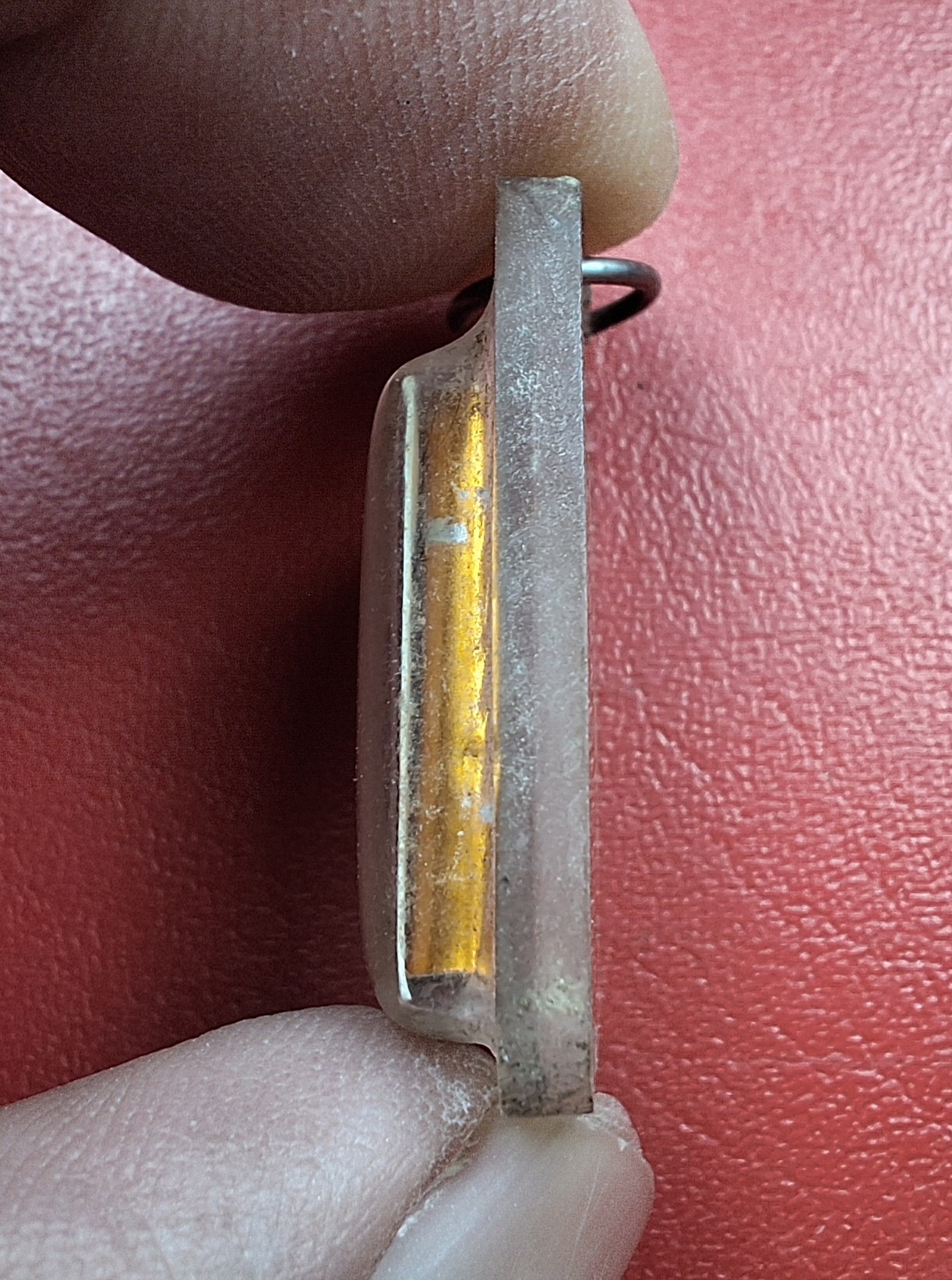 ท่านพ่อเณร วัดสระพัง หลังตะกรุด3ดอก(องค์ที่2)