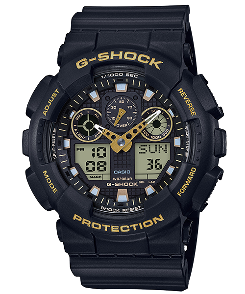 GA-100GBX-1A9 l G-Shock Rose Gold & Gold Series l G-SHOCK