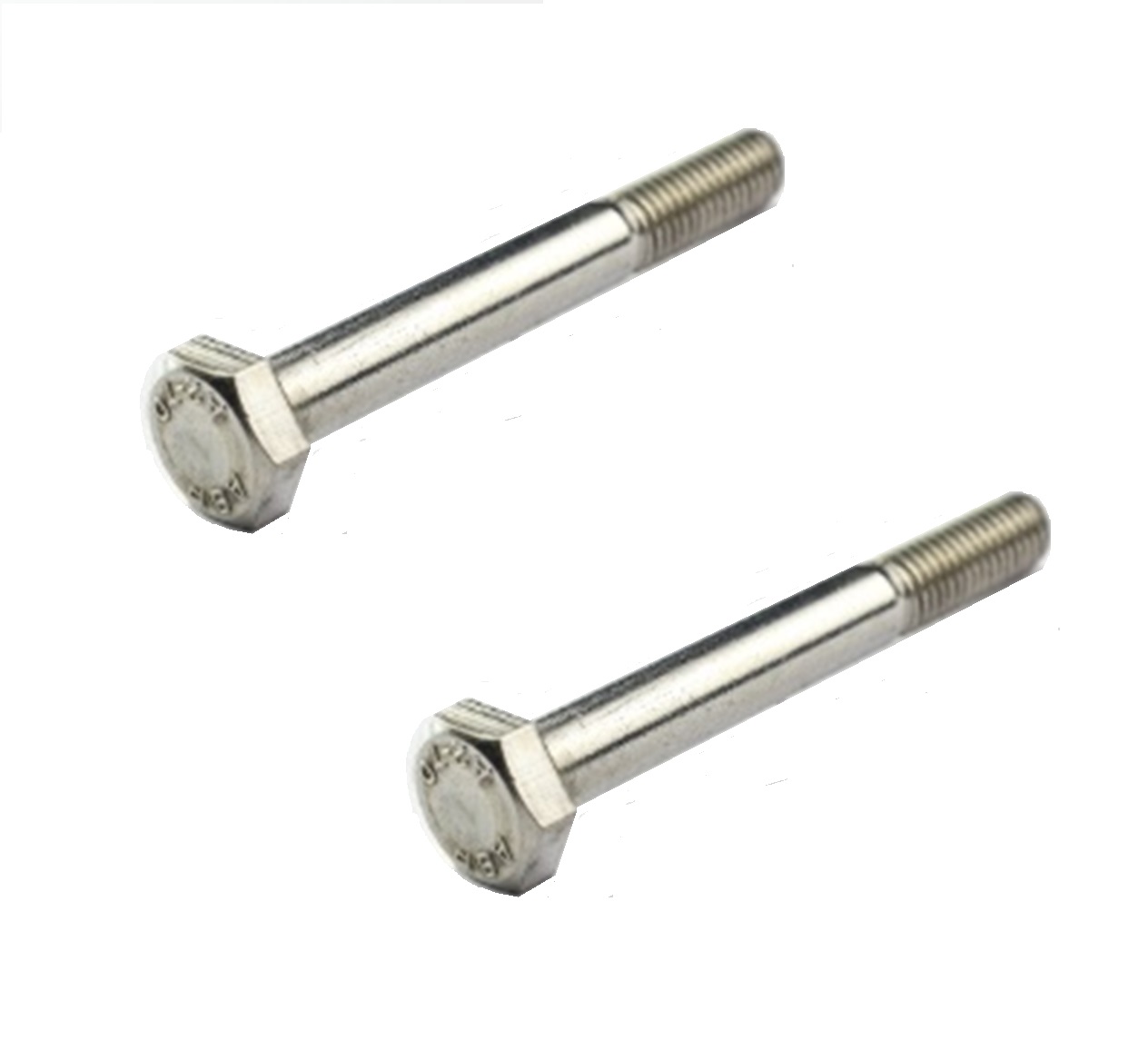 ราคาสกรูน็อต หัวเหลี่ยมสแตนเลส น็อตตัวผู้ วัสดุสแตนเลส ขนาด M12x1.75x60 - 1 ตัว