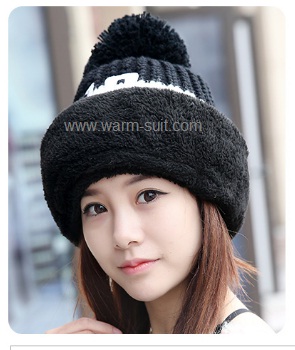 หมวกเอสกิโม อะคริลิค 4in1 H&S (หมวก+ที่ปิดหู+ที่ปิดปาก+ผ้าพันคอ)