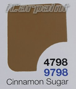 สีNKY น้ำตาล cinnamon Sugar