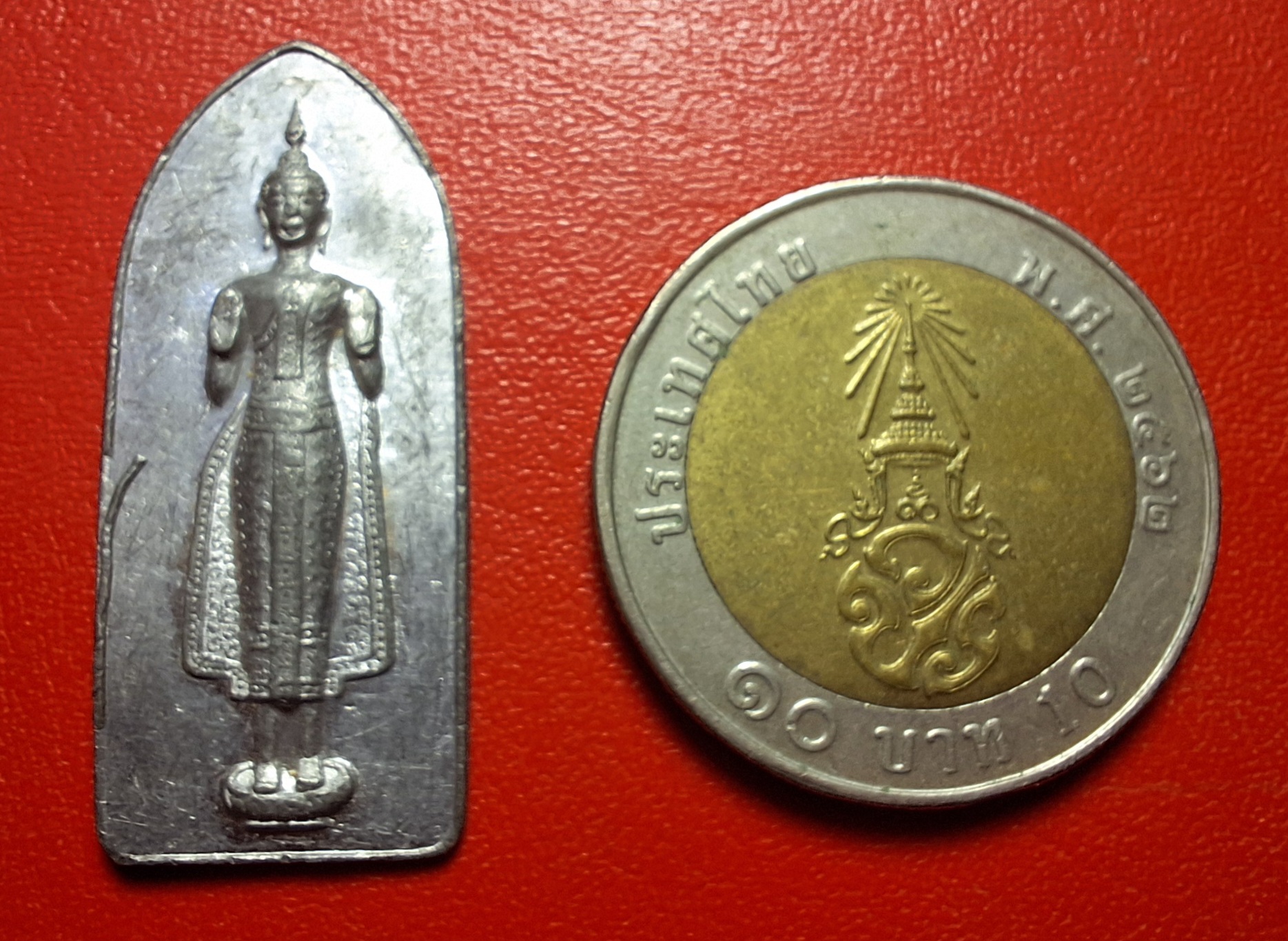 หลวงพ่อพุทธมงคล วัดบ้านซ่อง เนื้อตะกั่ว(องค์ที่3)