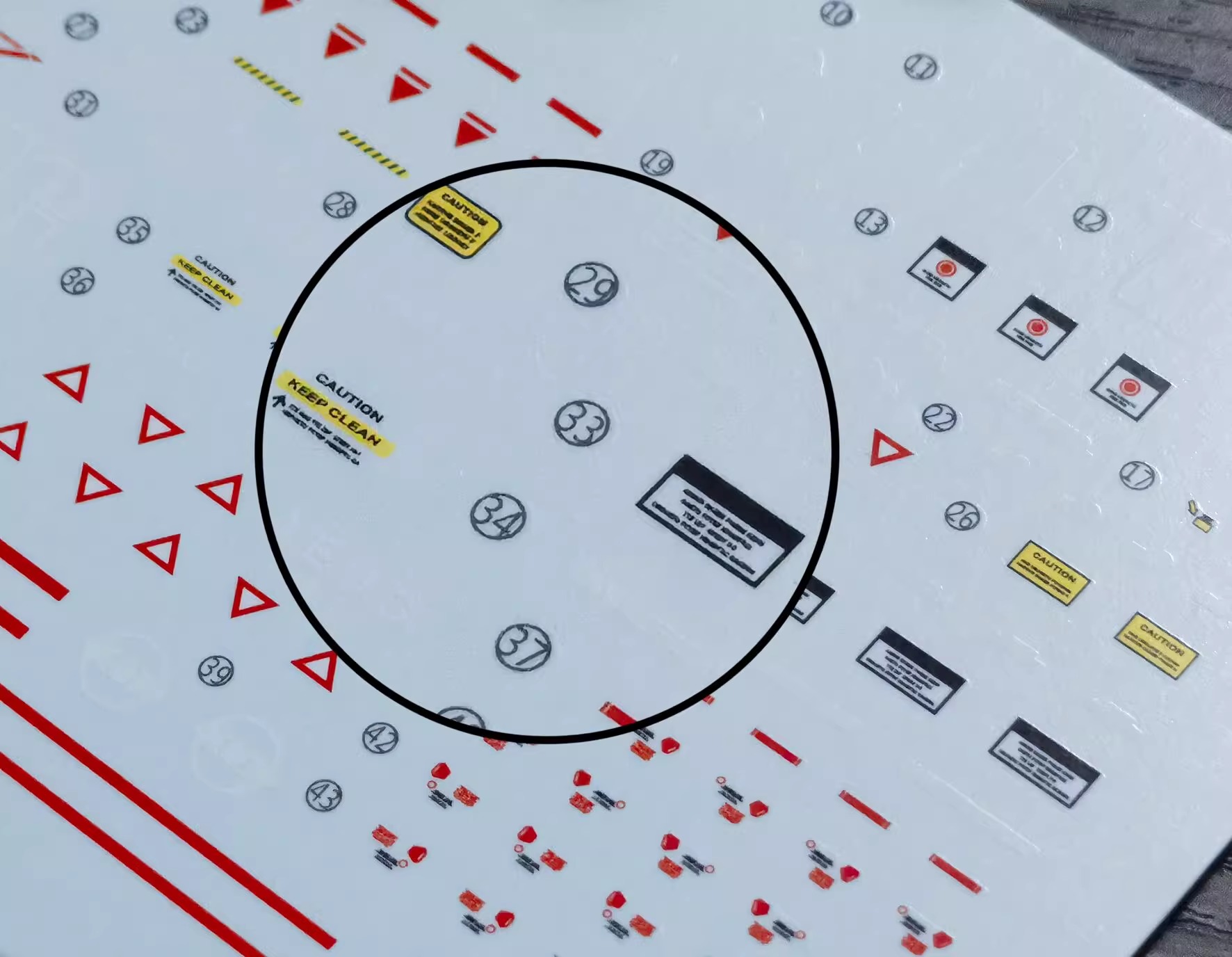 Water Decal 248 MG1/100 Ms-14a Gelgoog ver 2.0 (Anavel Gato's custom) ยี่ห่อ XY-model