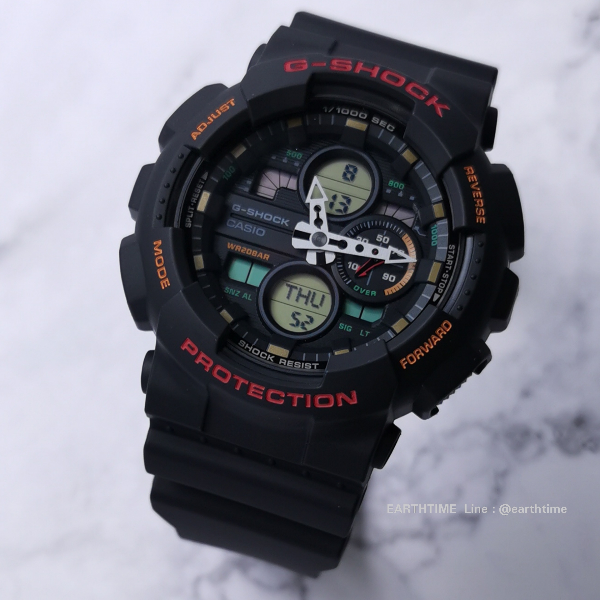 G-Shock GA-140 Analog-Digital Series ของใหม่แท้100% รุ่น GA-140-1A4DR