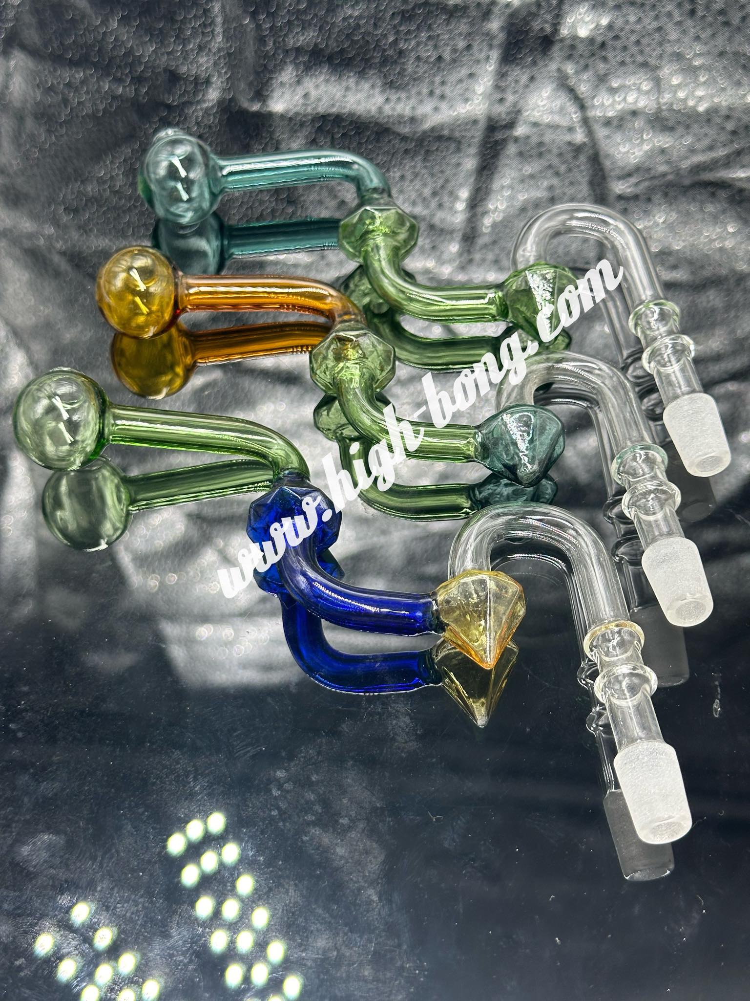 ตุ้มลูกแก้วขัดทราย Double Diamond (10 mm.)