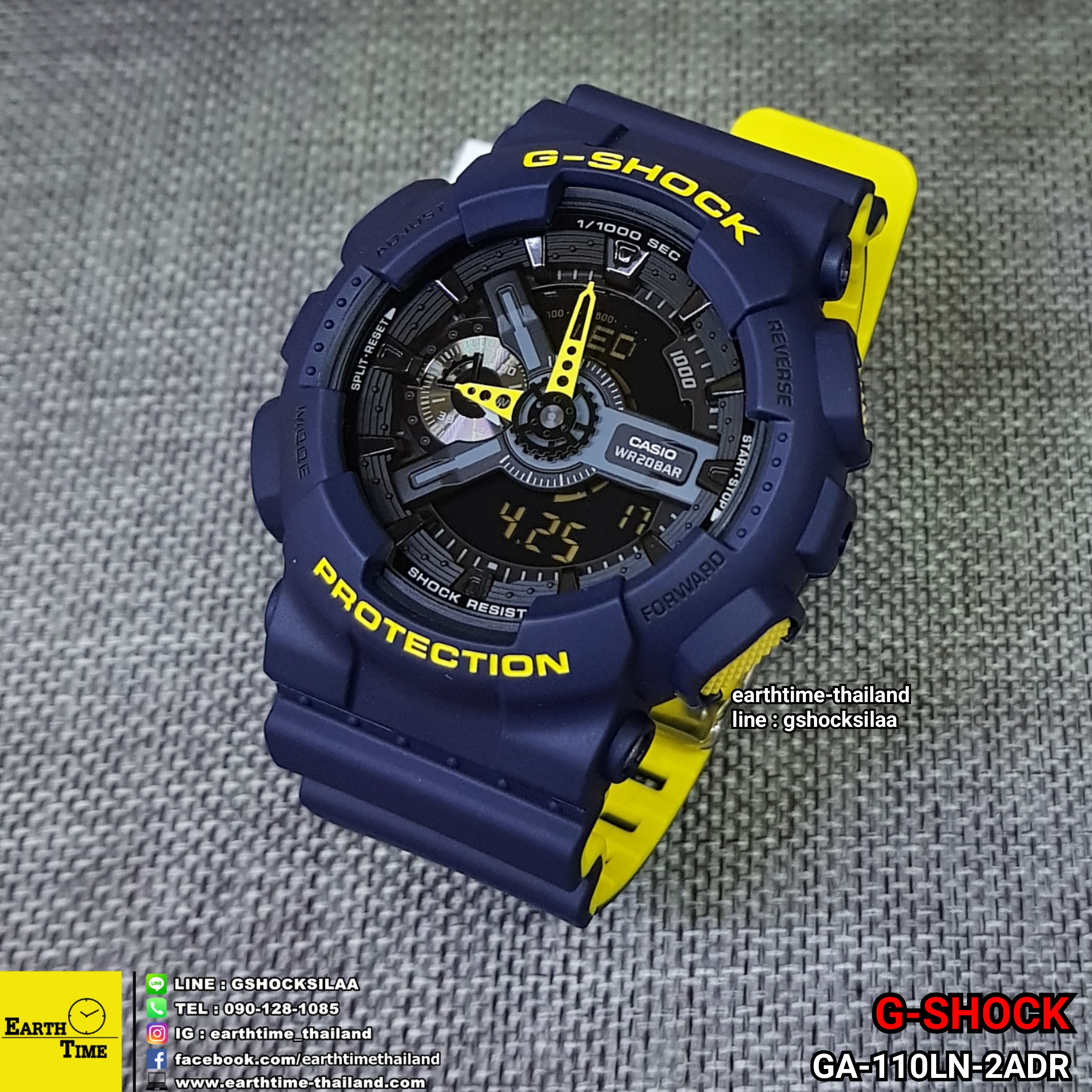 G-Shock ของใหม่แท้100% รับประกัน 1 ปี GA-110LN-2ADR