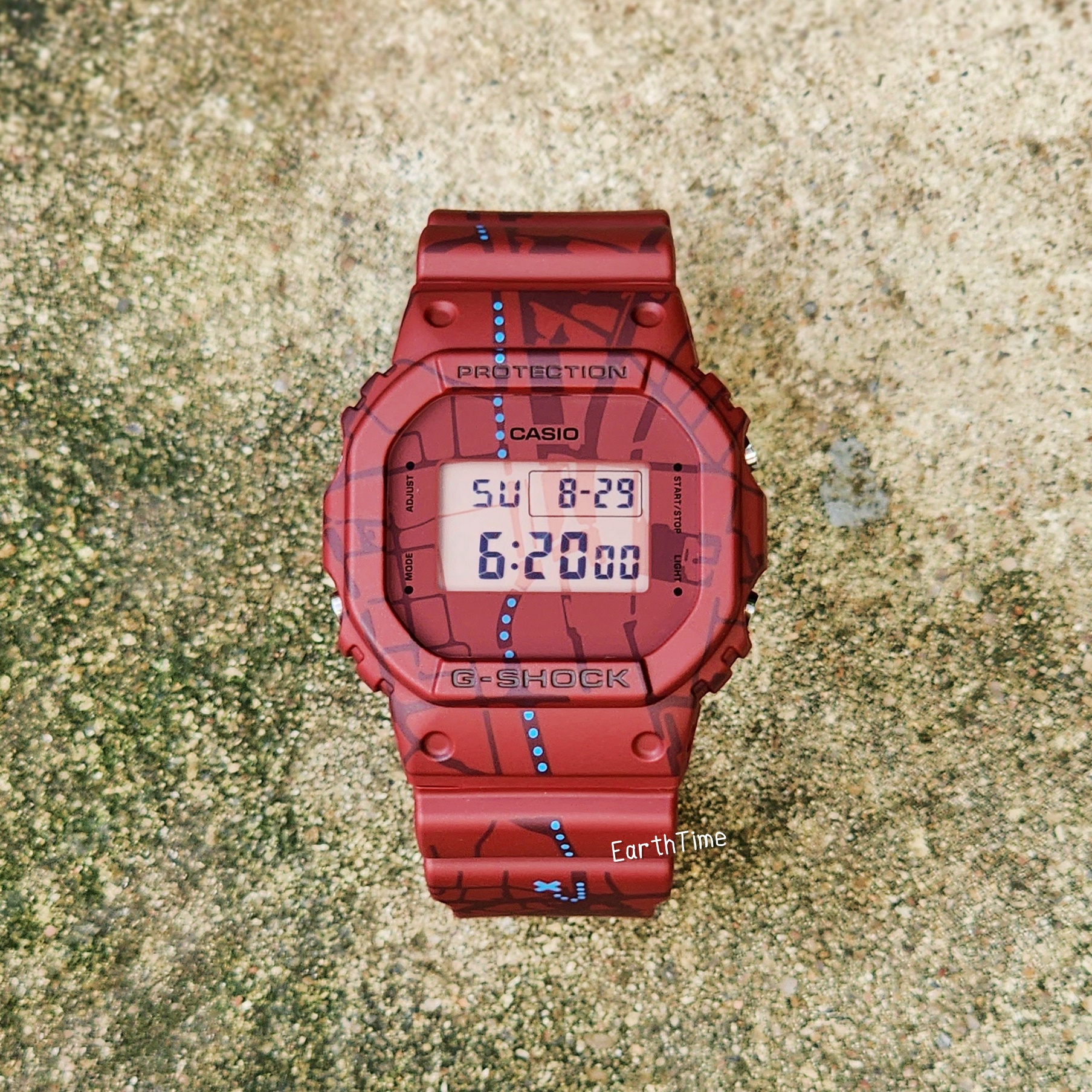 DW-5600SBY-4 l G-Shock Treasure Hunt Series with map of Shibuya l G-SHOCK