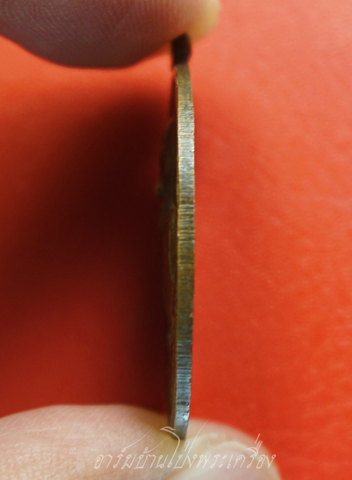 พระครูหาด วัดสมถะ ทำบุญอายุ๘๐ปี ปี๒๕๑๖ เนื้อทองแดง รมดำ(องค์ที่3)