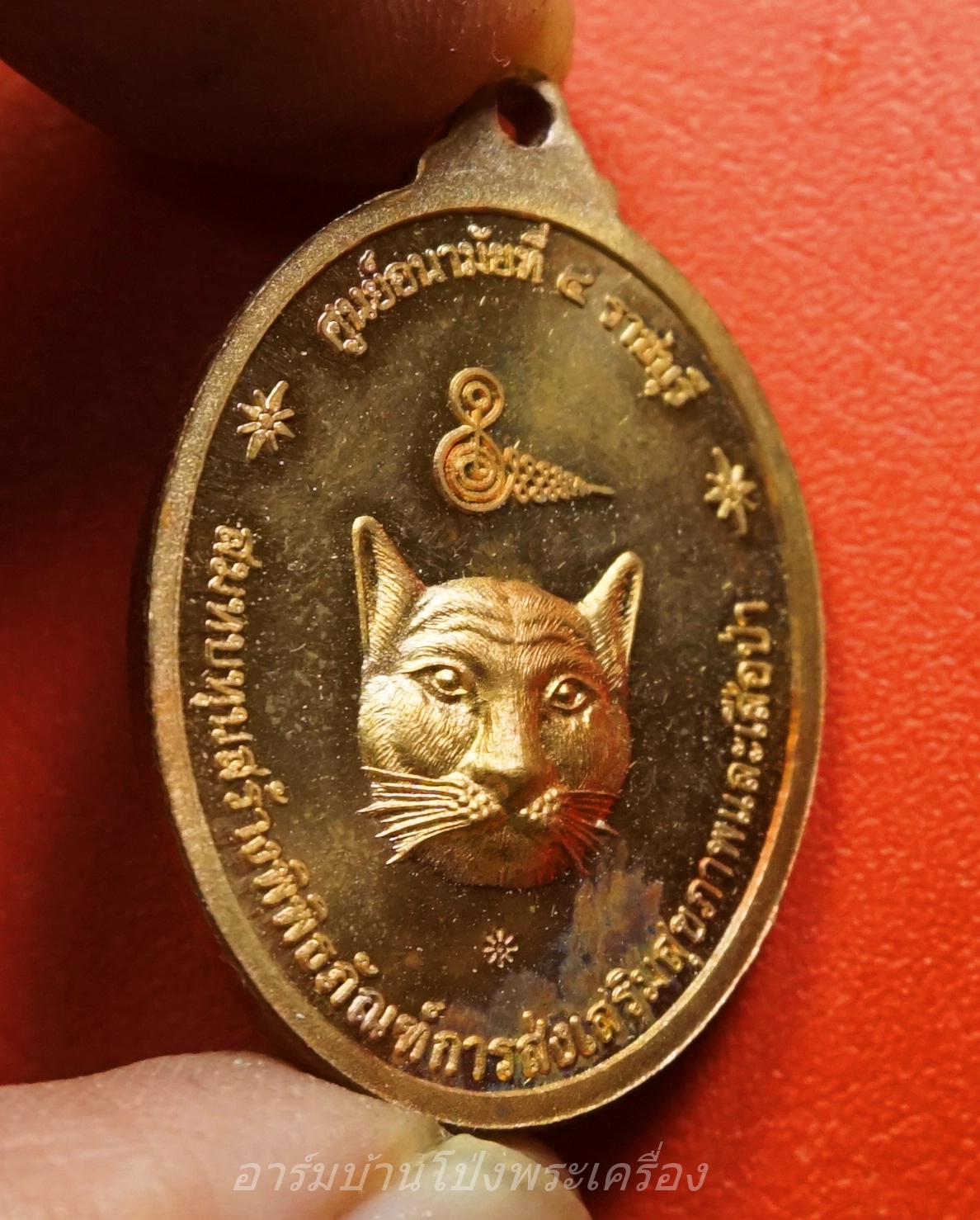 หลวงพ่อแก่นจันทน์ วัดช่องลม รุ่น ๑๐๐ ปี เสือป่ามหามงคล ปี ๒๕๕๓ เนื้อทองแดง พร้อมกล่อง(องค์ที่1)