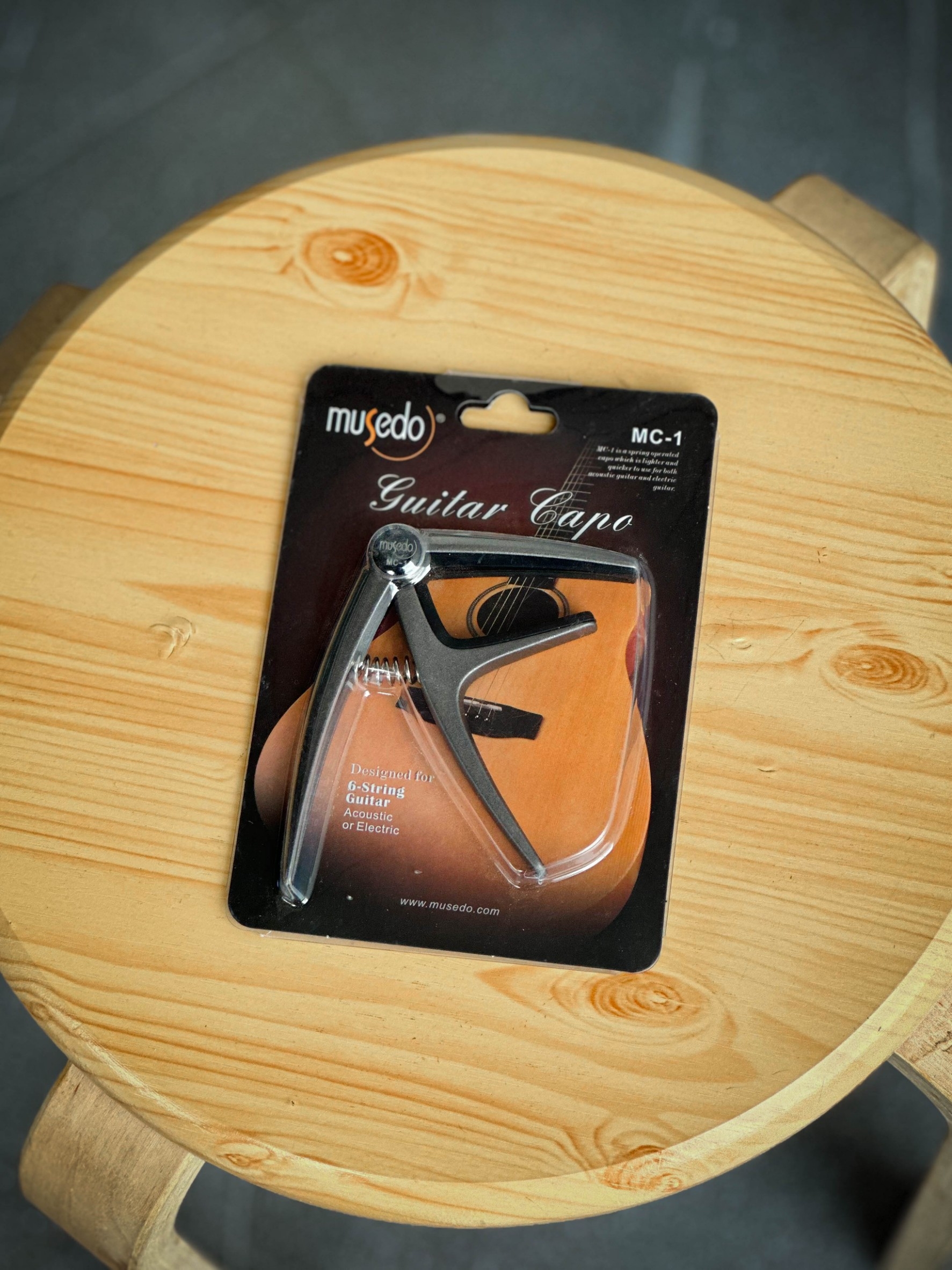 คาโป้ Musedo รุ่น MC-1 CAPO คุณภาพดี หนีบสายได้แนบสนิท วัสดุแข็งแรง