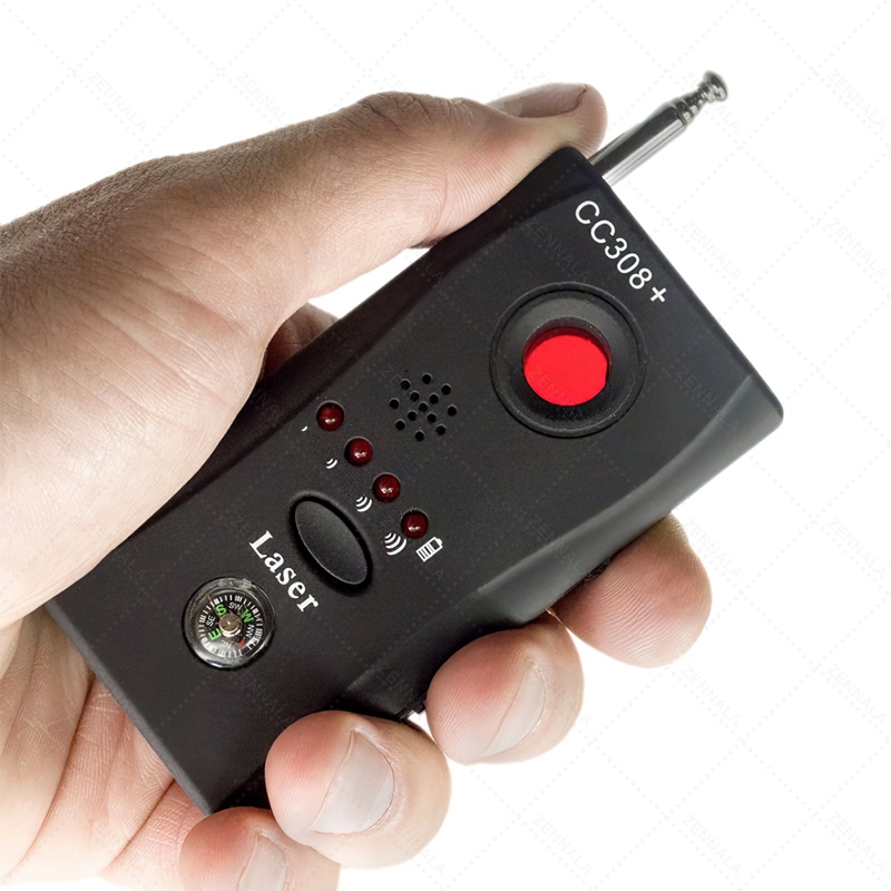 เครื่องตรวจจับกล้องแอบถ่าย + เครื่องดักฟัง รุ่น CC308