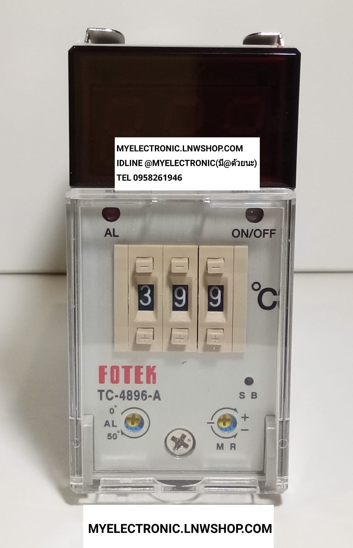 ขาย TC-4896-A ยี่ห้อ FORTEK ไต้หวัน TAIWAN ของแท้ MODEL TC4896A FOTEK TC-4896-DD-R3-A ราคา ตัวละ . . . . หน่วย บาท