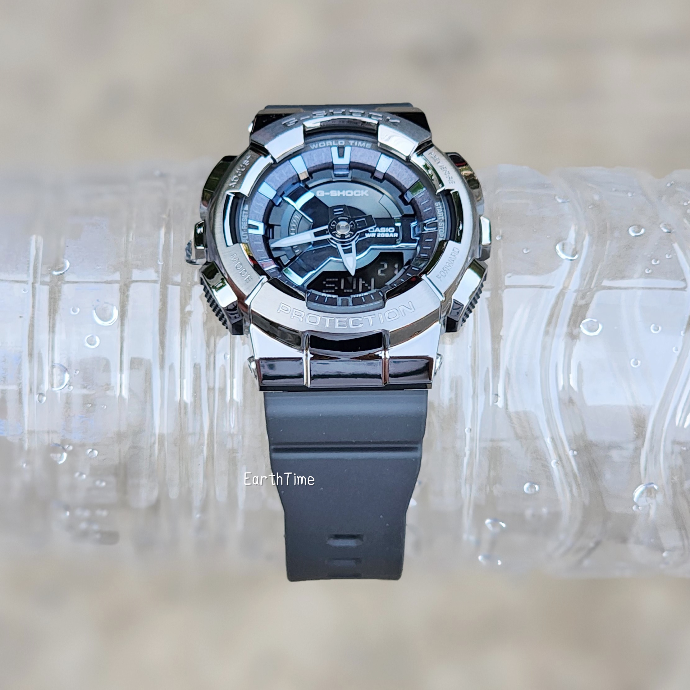 GM-S110B-8A l Smaller Metal-Covered Version l G-SHOCK S-Series