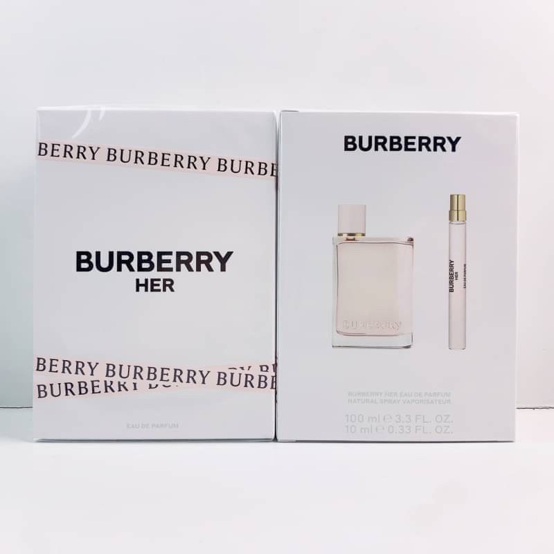 น้ำหอม Burberry Her EDP 100ml. Mini 10ml. น้ำหอมแท้ 100%