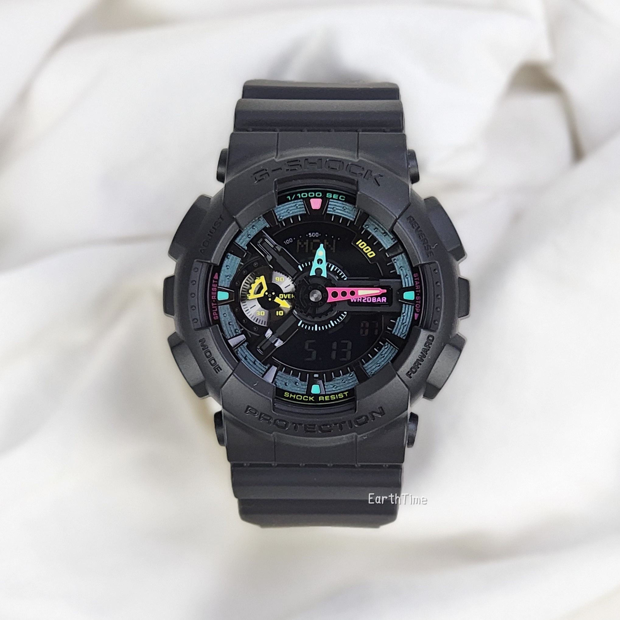 GA-110MF-1A l G-Shock Multi-Fluorescent Accents Series l G-SHOCK