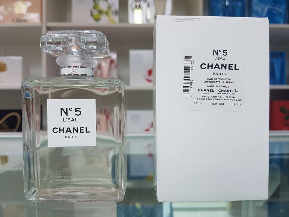Tester Chanel No.5 L'Eau EDT 100ml. น้ำหอมแท้ 100%