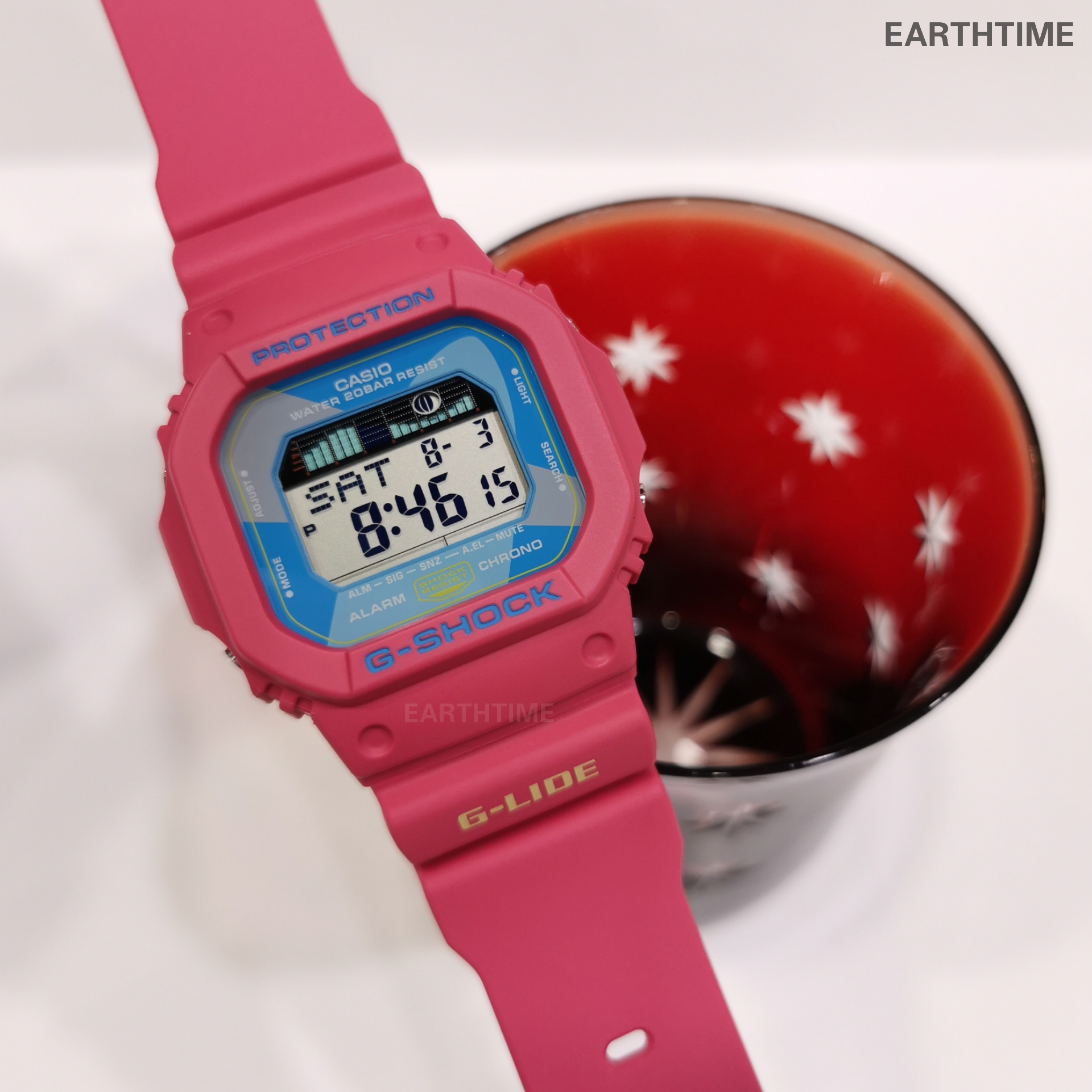 G-Shock G-LIDE Vintage Hawaii Surfing Series ของใหม่แท้100% รับประกัน 1 ปี GLX-5600VH-4DR