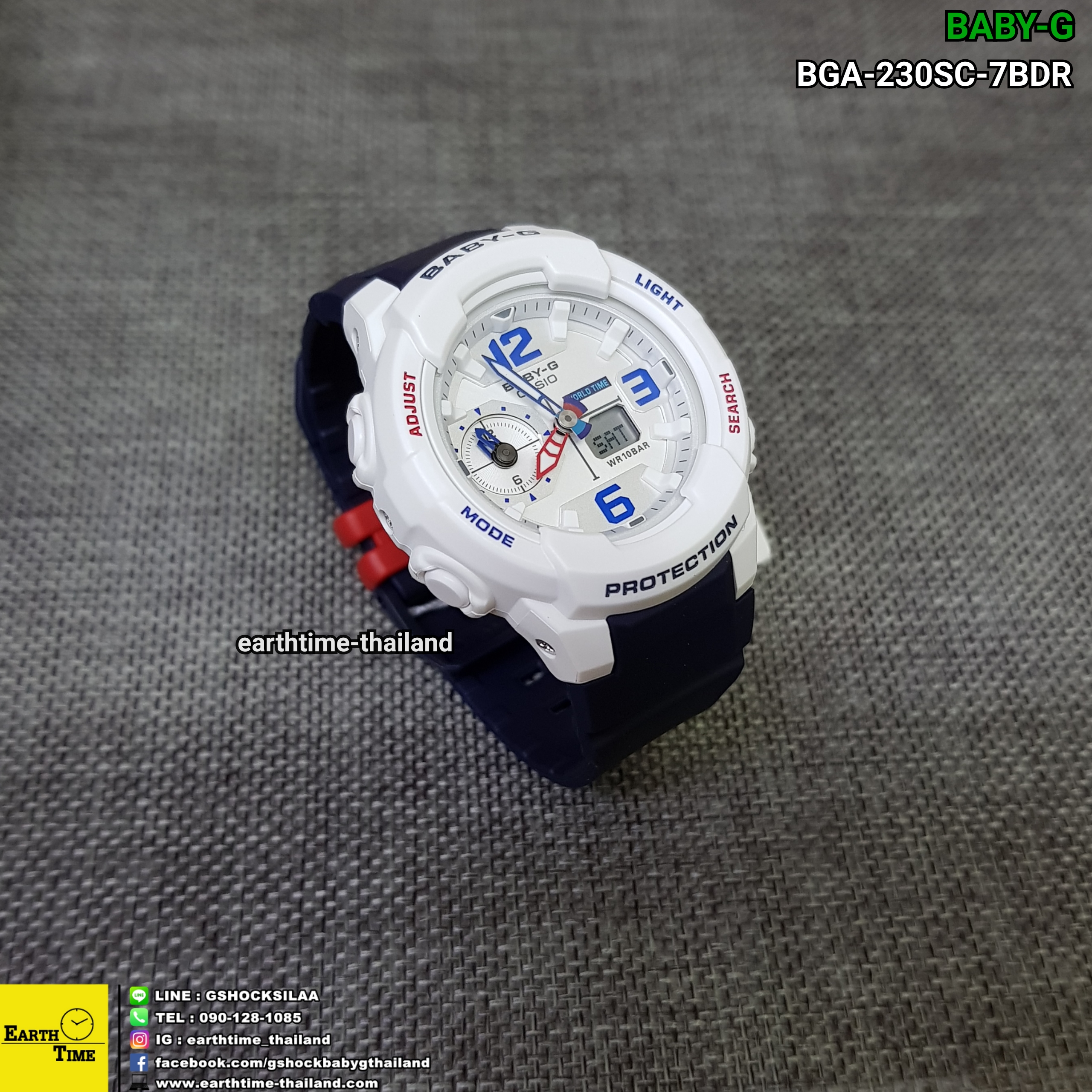 Baby-G ของใหม่แท้100% รับประกัน 1 ปี BGA-230SC-7BDR